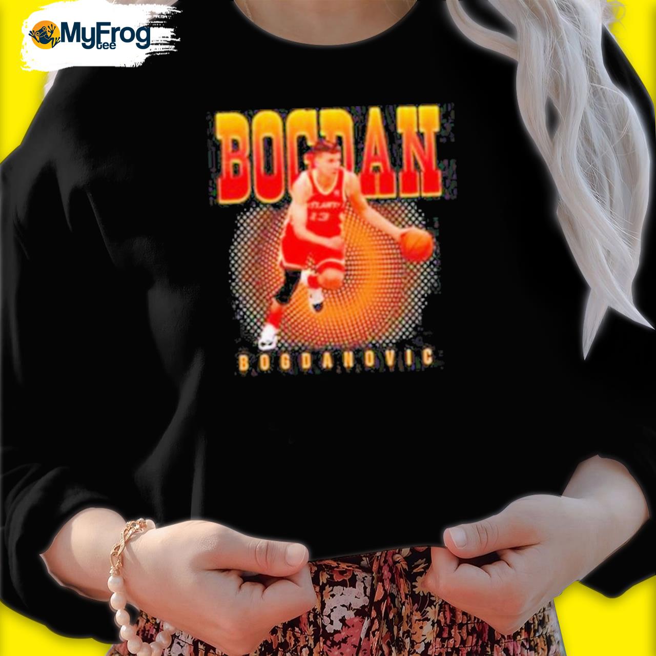 Bogdan Bogdanovic 13 Atlanta Hawks basketball player poster gift shirt,  hoodie, sweater, long sleeve and tank top