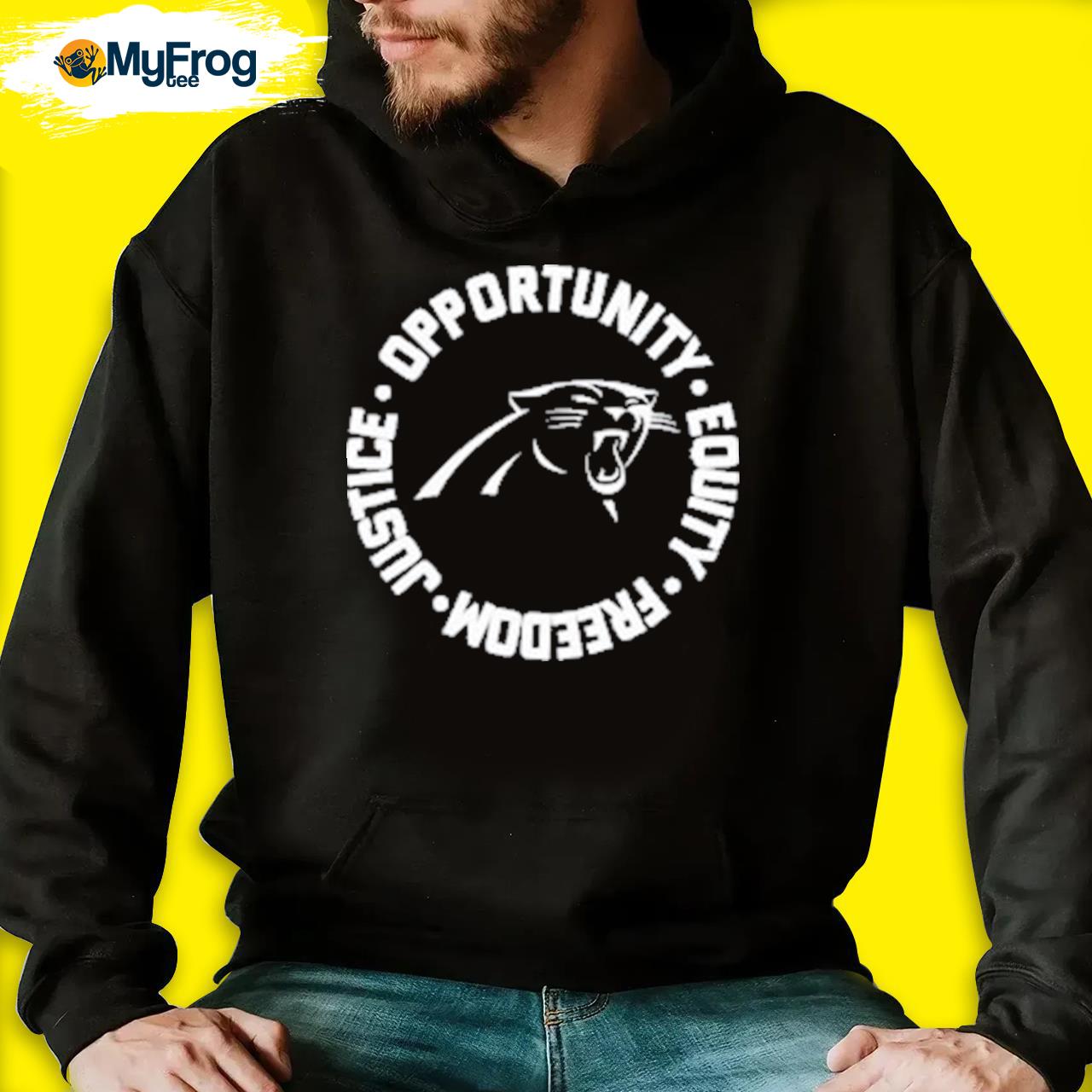 Carolina Panthers Opportunity Equality Freedom Justice Shirt, hoodie,  sweater and long sleeve