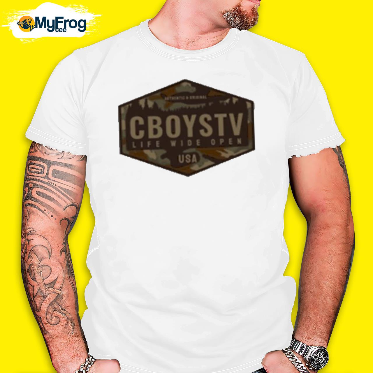 Cboystv Merch Backwoods Shirt