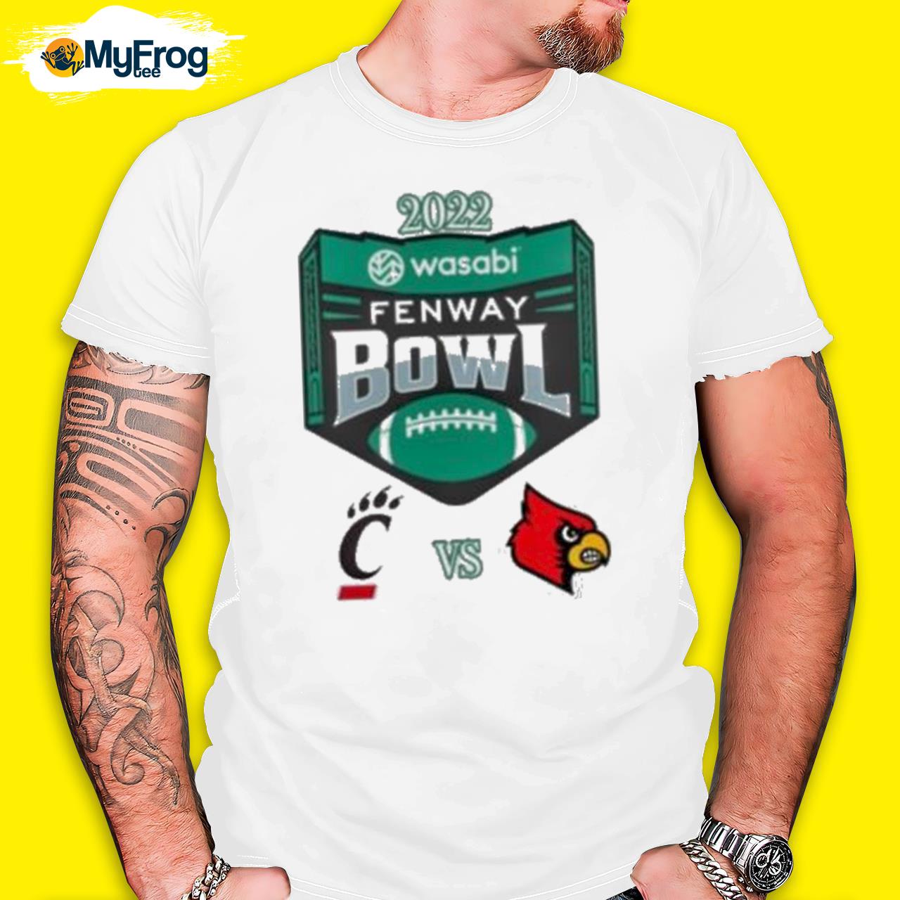 Cincinnati Vs Louisville 2022 Wasabi Fenway Bowl Tee 2022 shirt