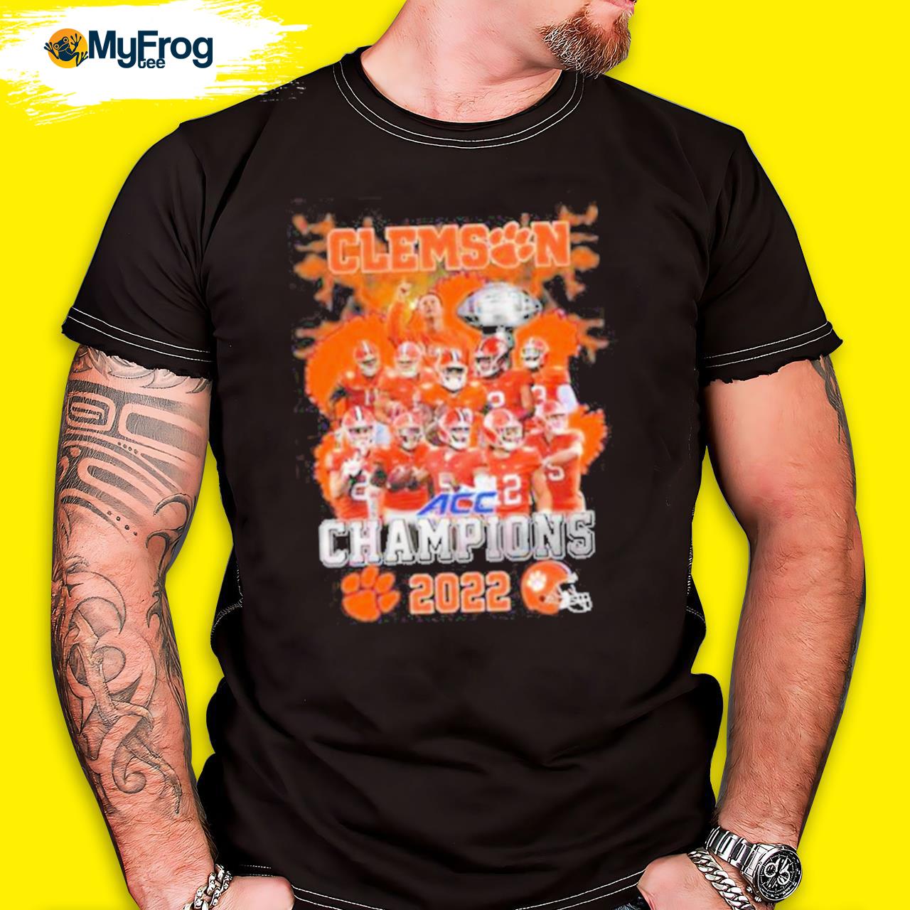 Clemson Tigers Acc Football Conference Champions 2022 shirt