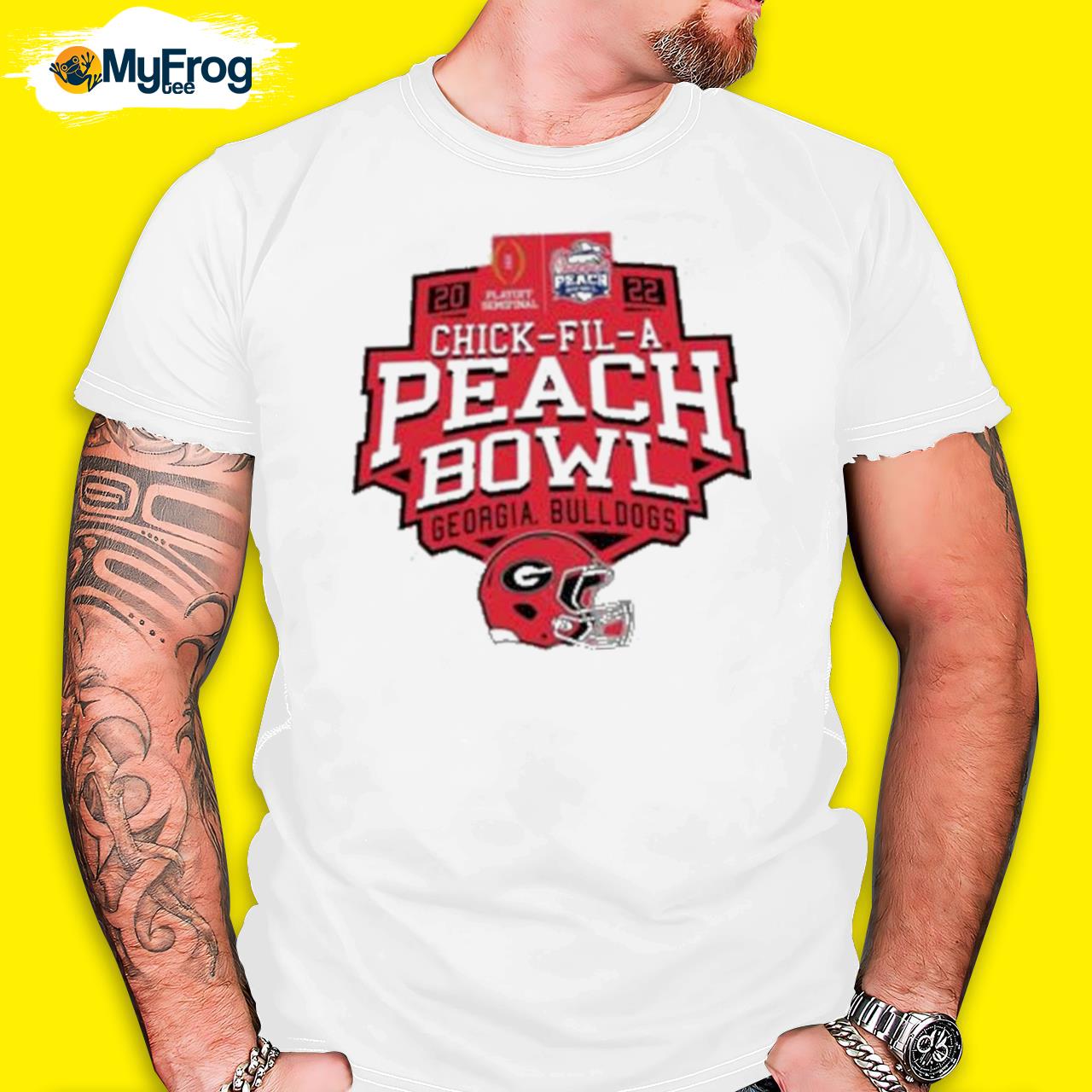 College Football Playoff Semifinals Chick-Fil-A Peach Bowl 2022 Georgia Bulldogs Shirt