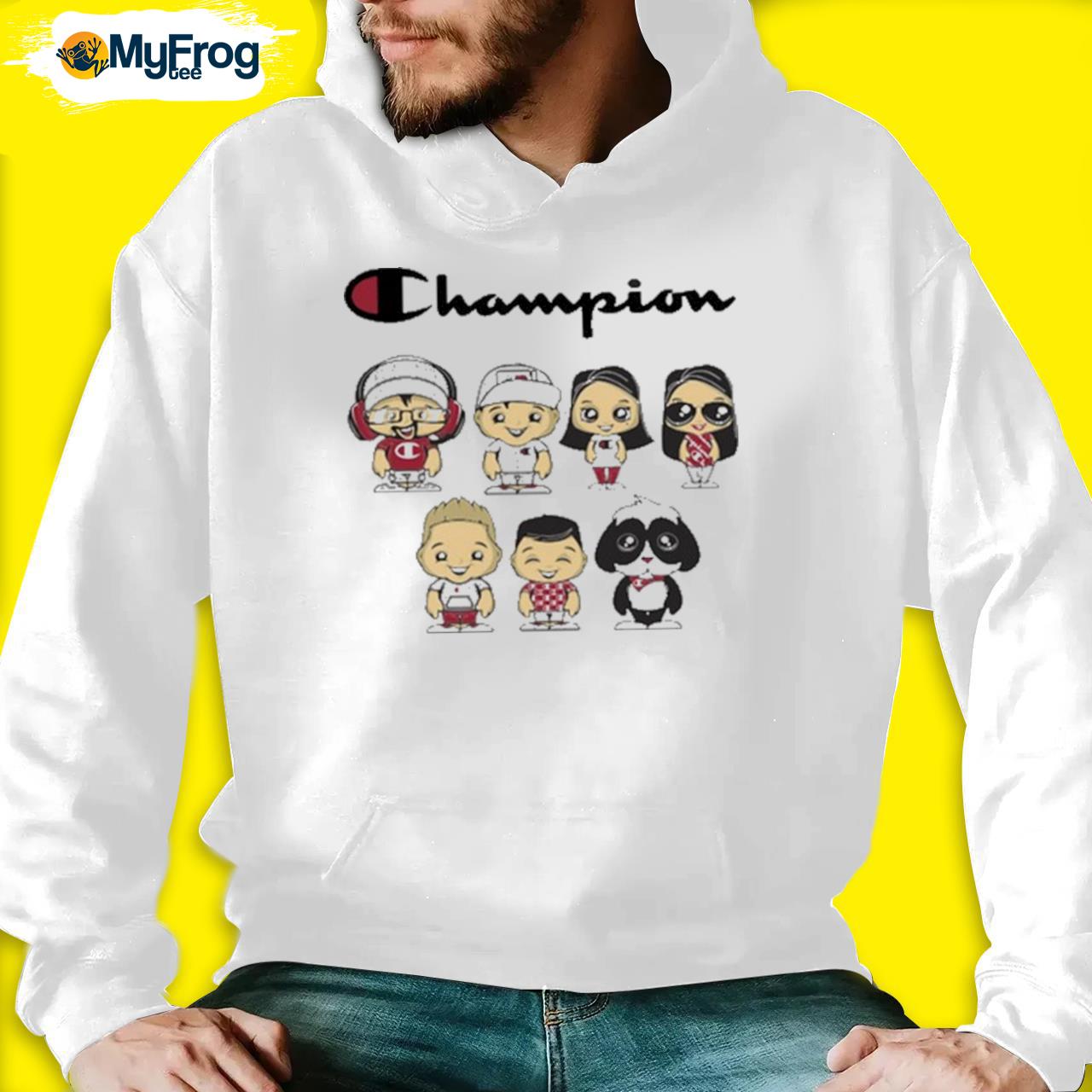 Champion x PEANUTS Crewneck T-Shirt WHITE