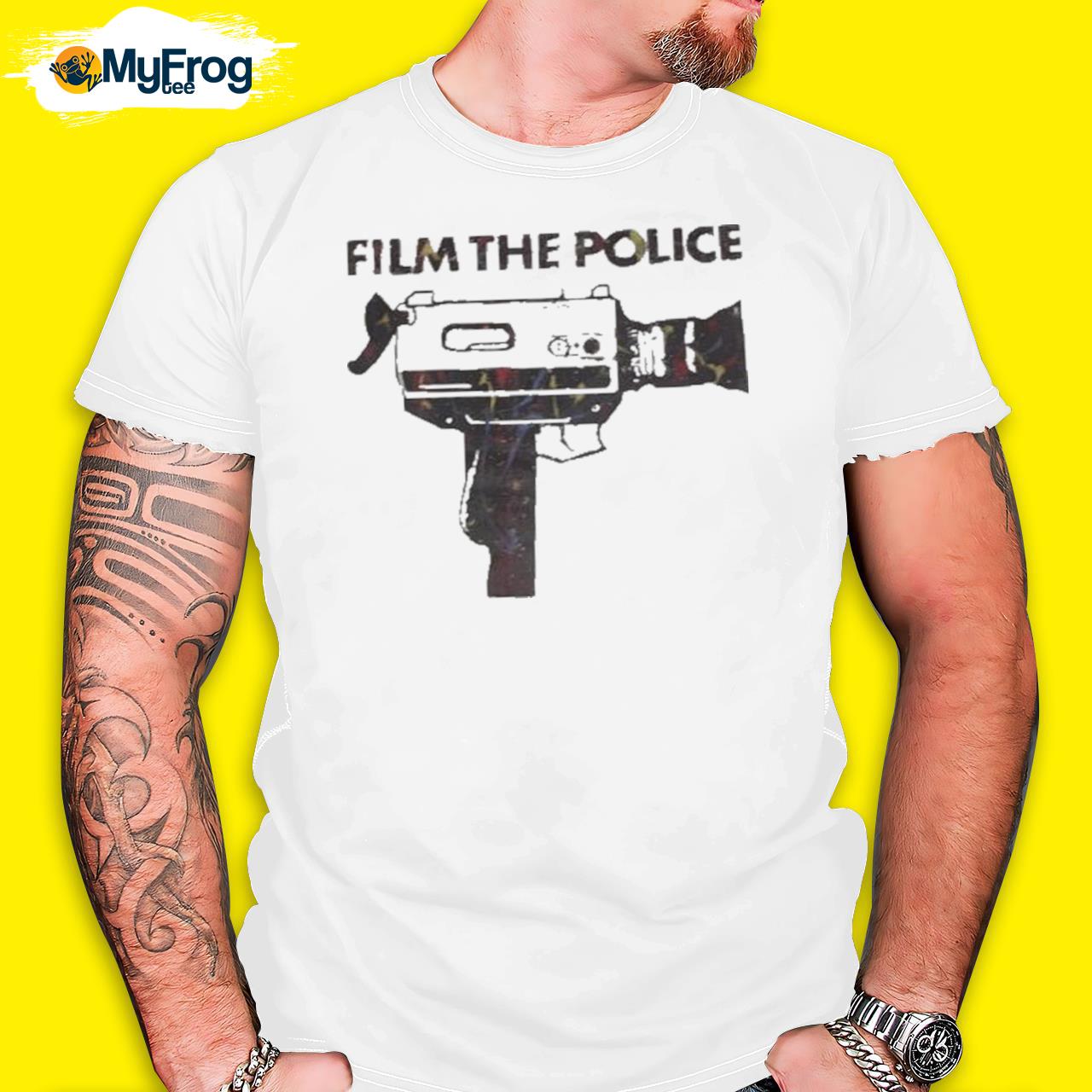 Film the police shirt