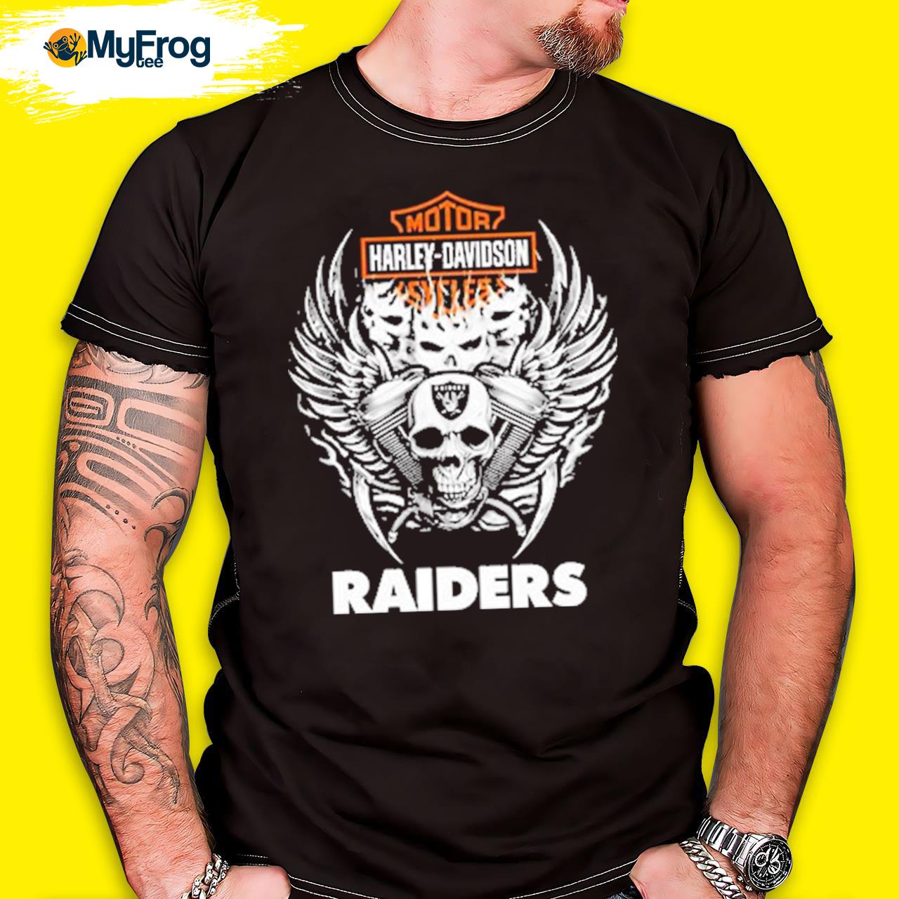 Harley Davidson NFL Las Vegas Raiders T-Shirt