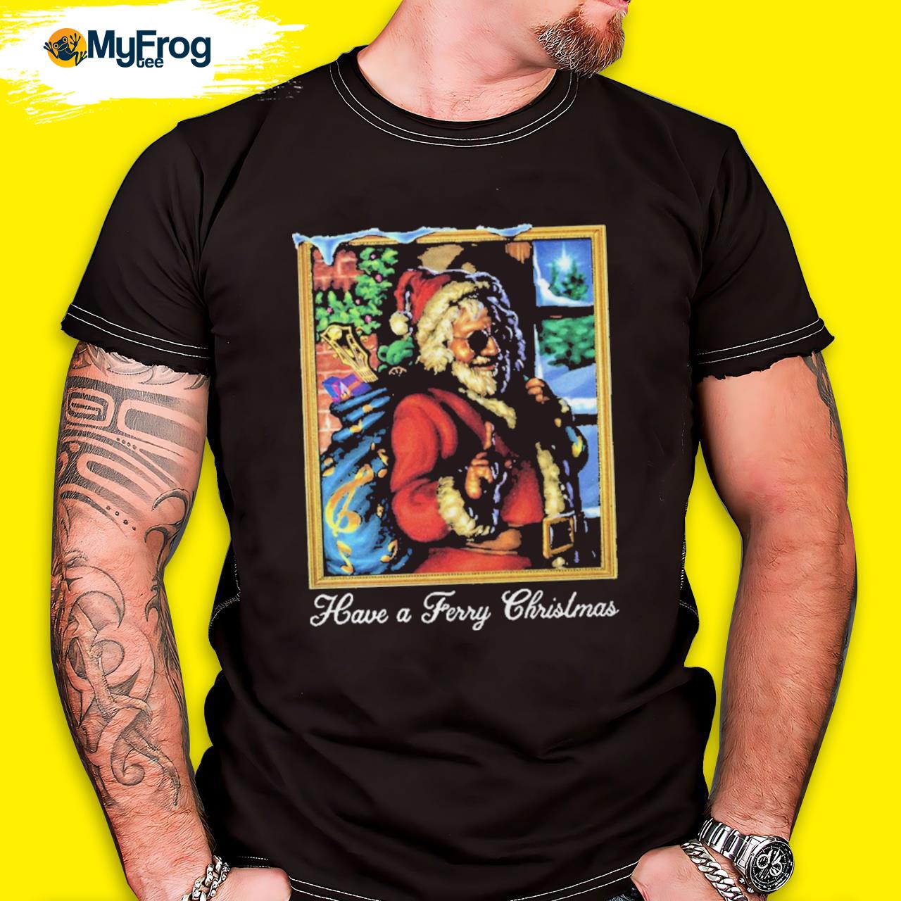 Jerry Garcia Have A Jerry Christmas shirt