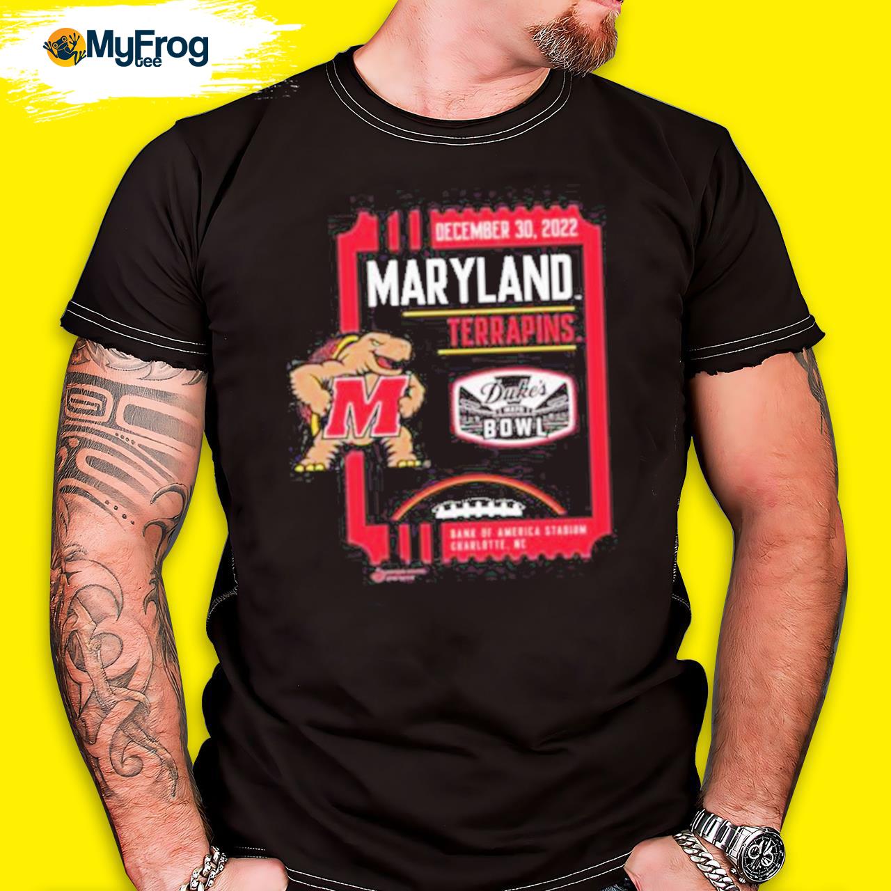 Maryland Terrapins 2022 Duke’S Mayo Bowl Shirt