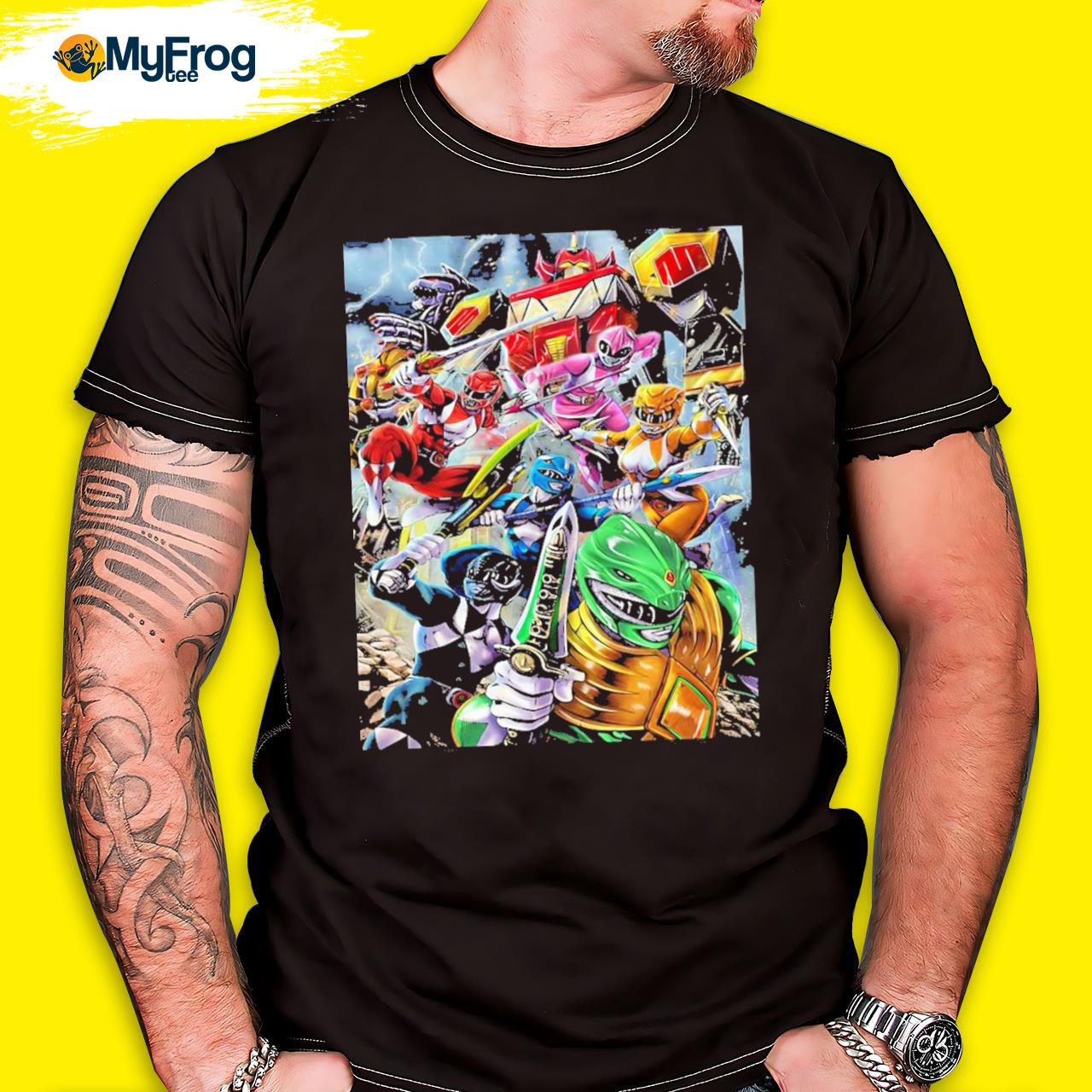 Mighty Morphin Power Rangers 2022 T-shirt