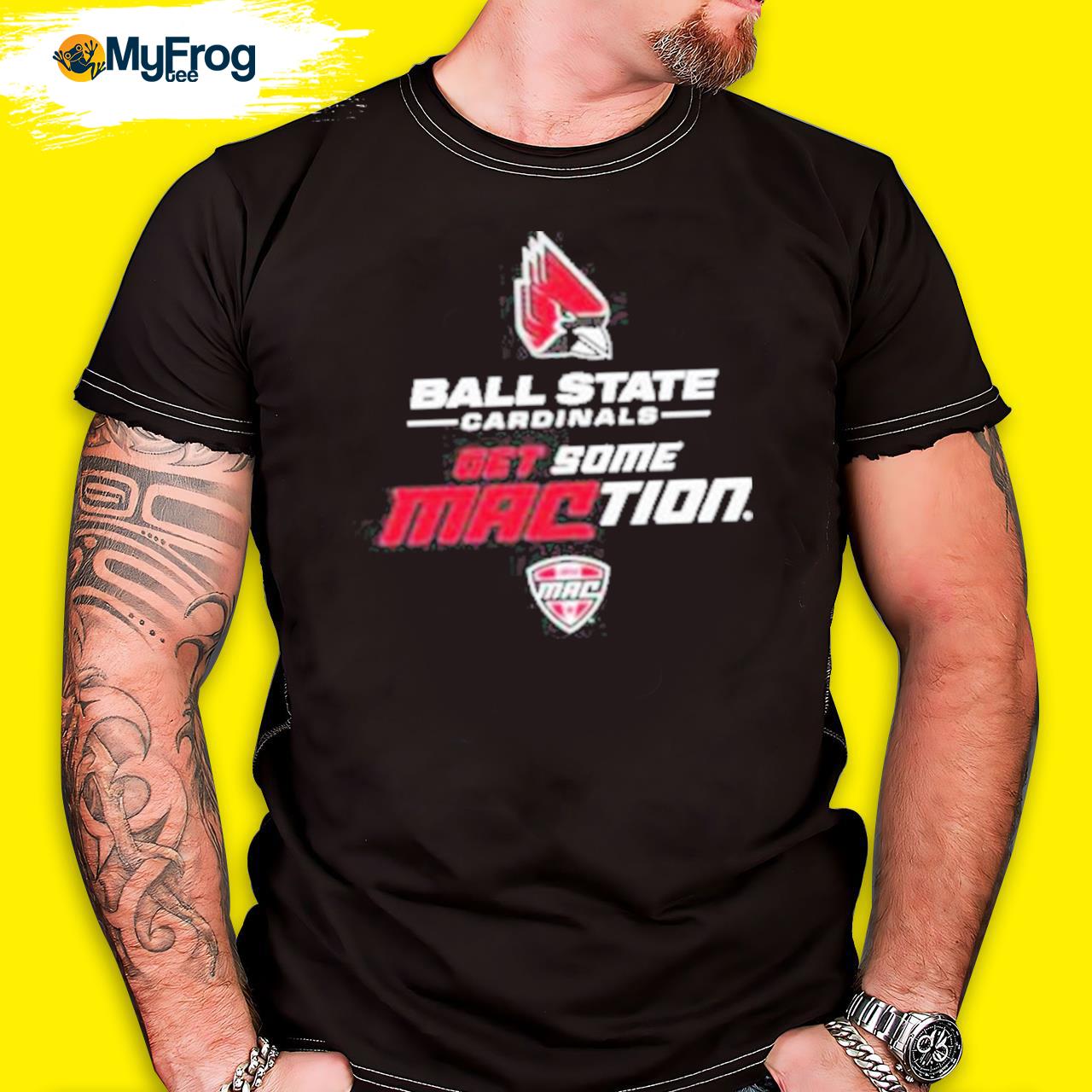 Official Ball State University Cardinals Maction Shirt