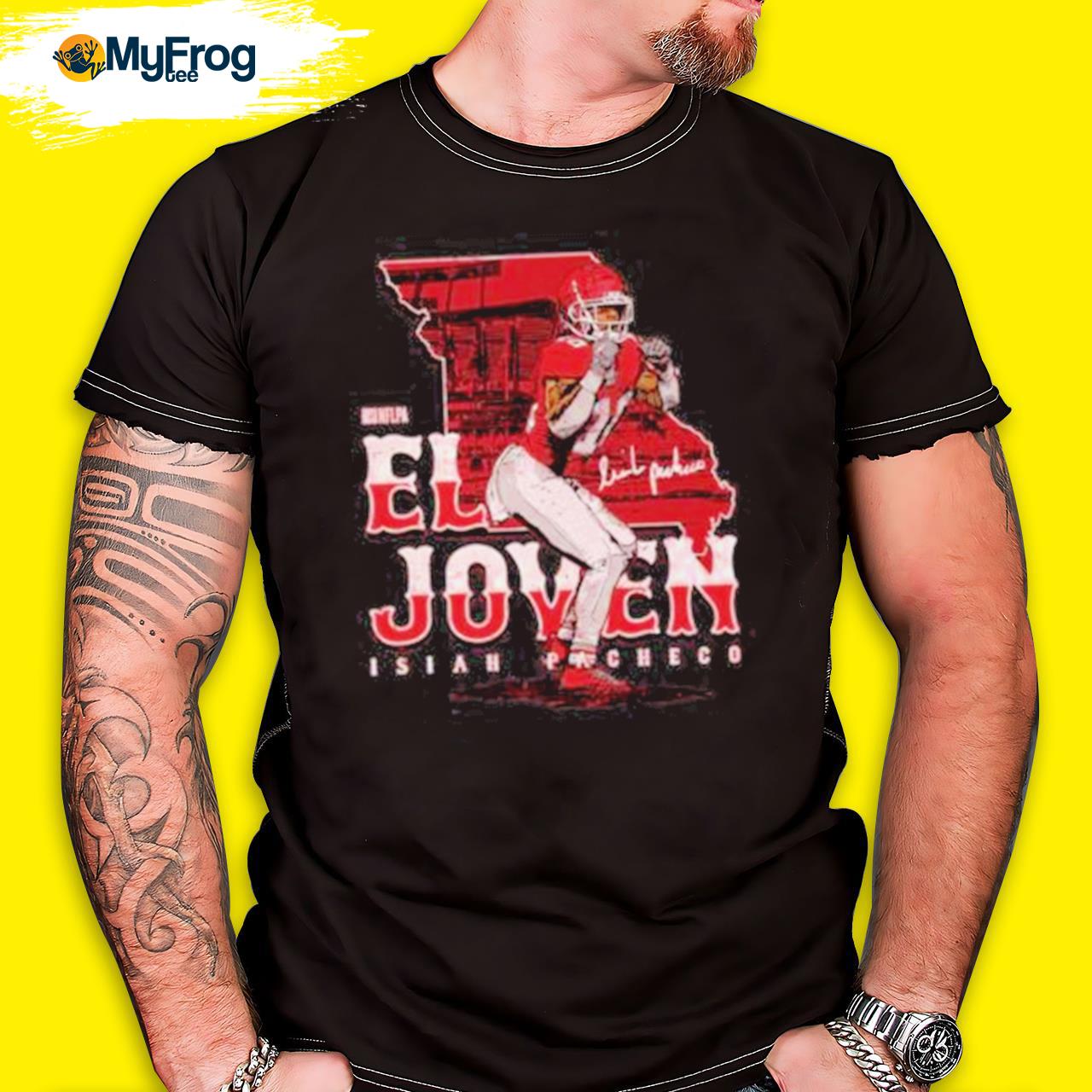 Official Isiah Pacheco Kansas City El Joven 2022 Tee shirt