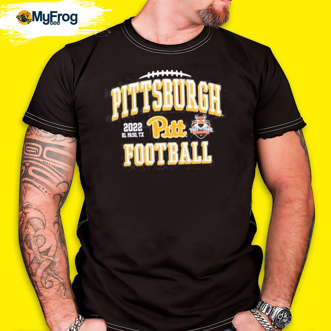 Pitt panthers 2022 sun bowl tony the tiger shirt