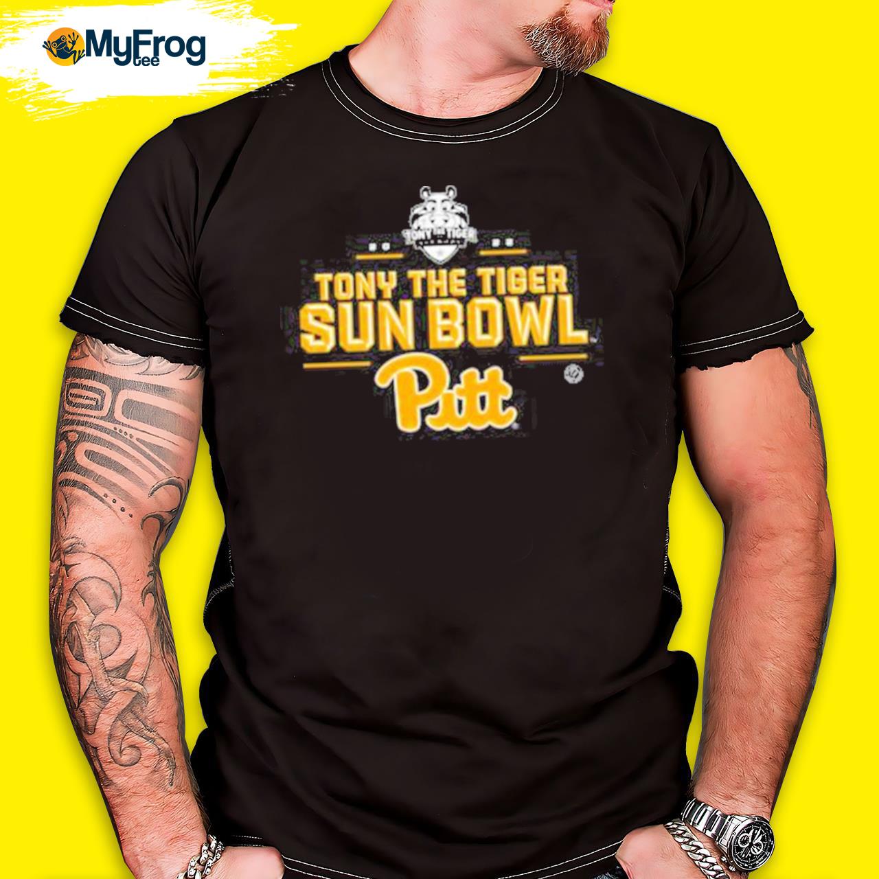 Pitt Panthers Tony The Tiger Sun Bowl 2022 Tee Shirt
