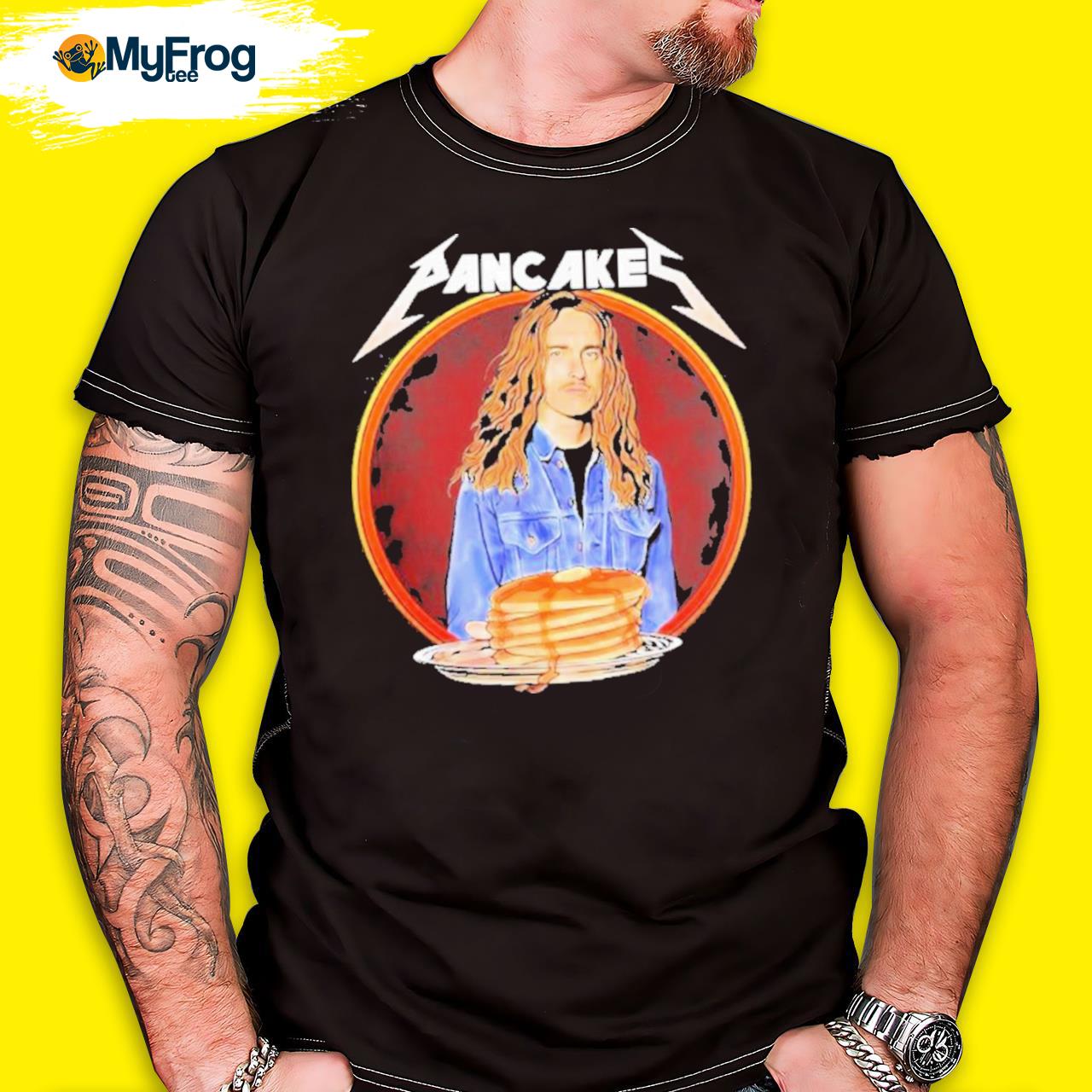 T-Pancakes Cliff Burton Charlie Benante Shirt