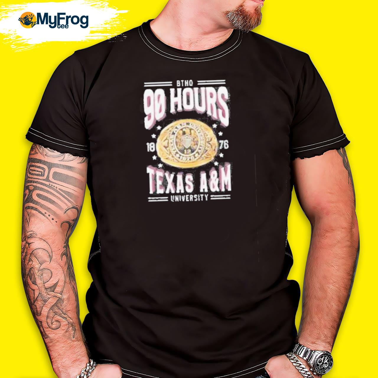 Texas A And M Aggies Btho 90 Hours Ring 2022 Shirt