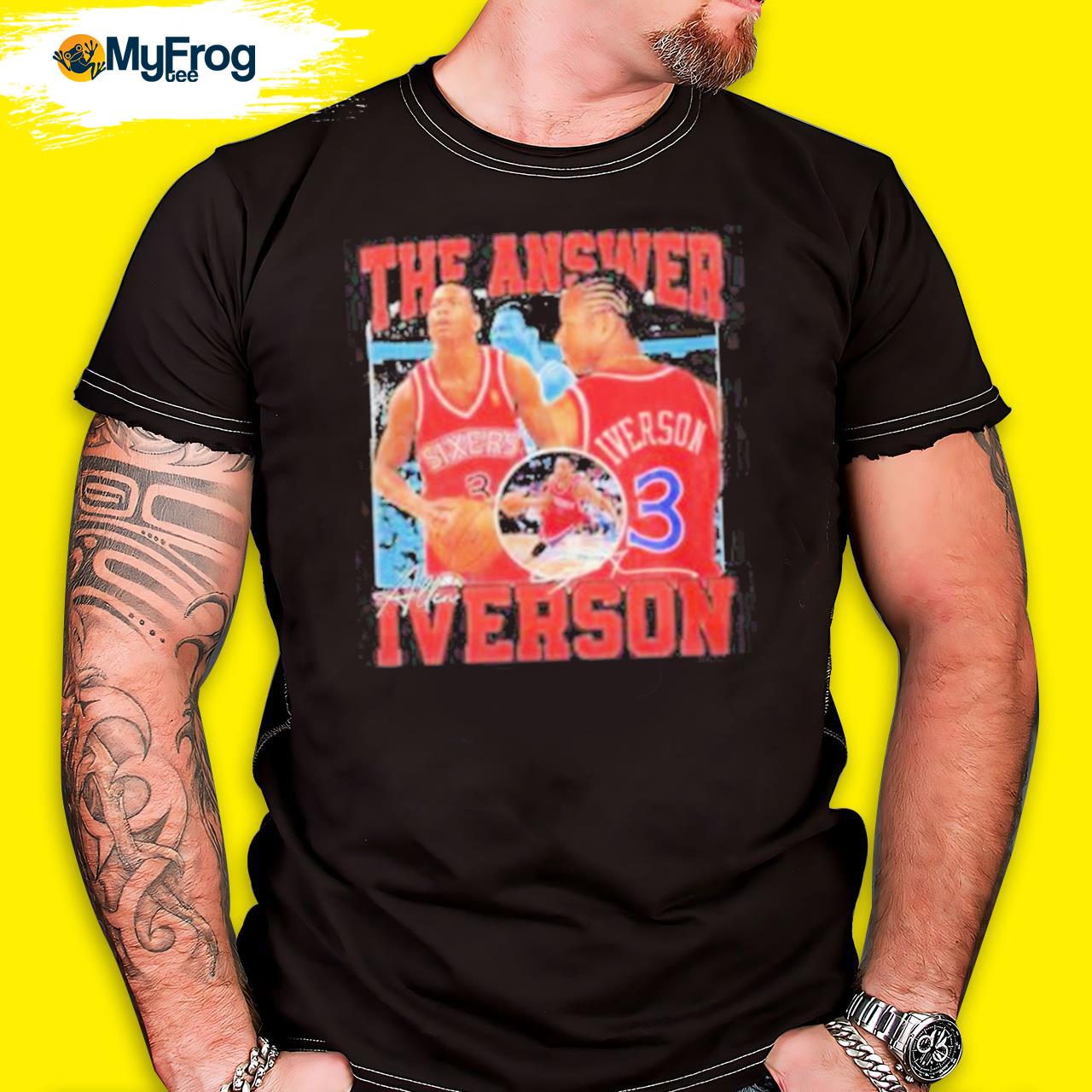 The Answer Iverson Allen Iverson Legend shirt