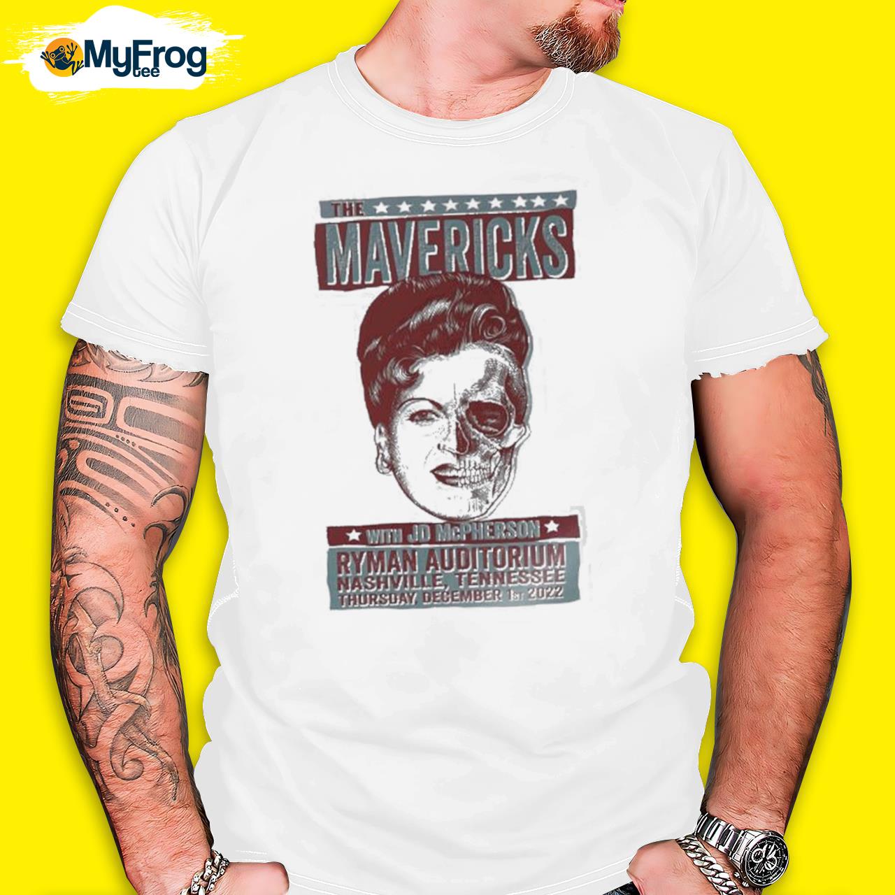 The mavericks nashville dec 2nd 2022 ryman auditorium Tennessee shirt