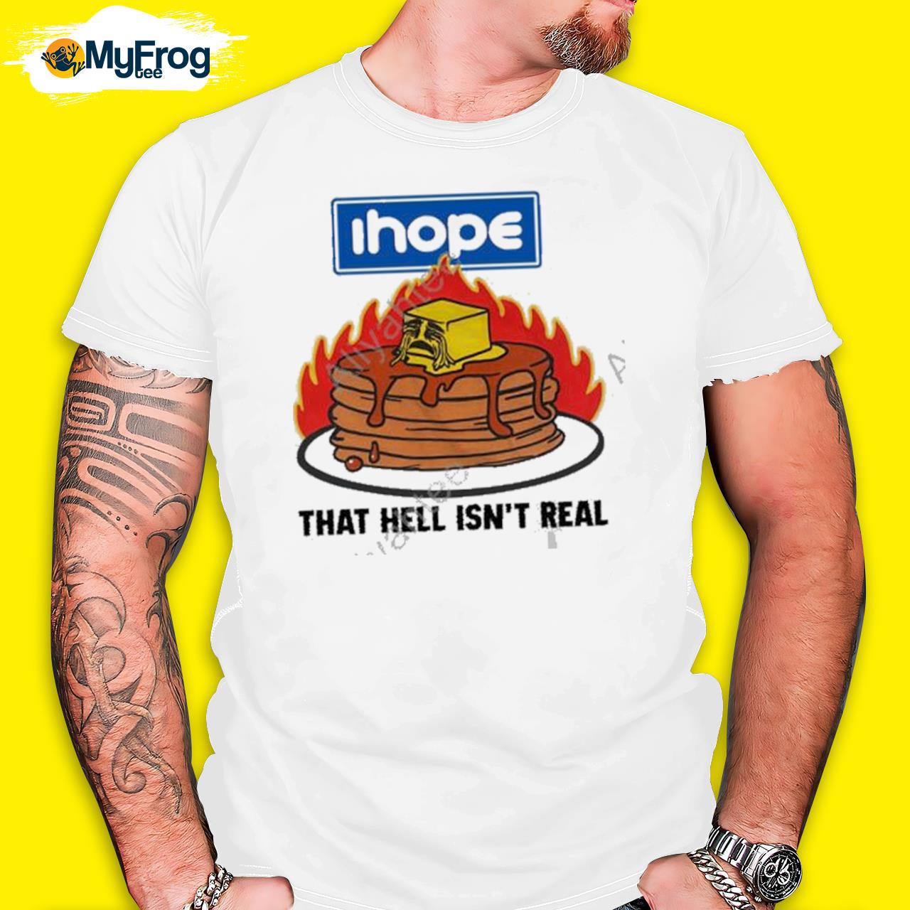 Thegoodshirts Store I Hope That Hell Isn't Real T Shirt