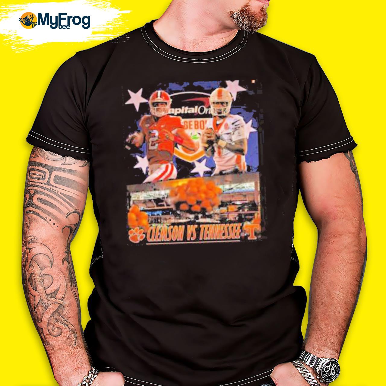 Top we're going to miamI the orangest orange bowl clemson vs Tennessee shirt