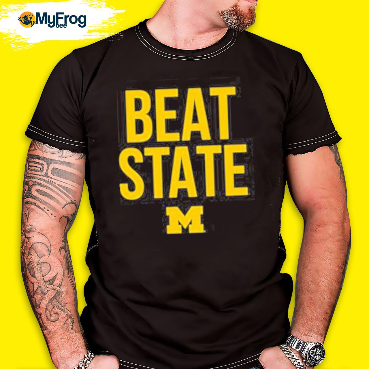University of Michigan Football beat state shirt