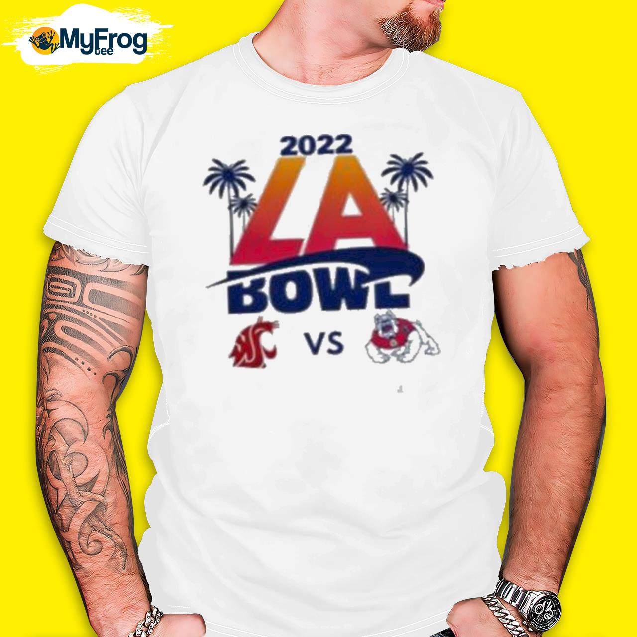 Washington State vs Fresno State 2022 Jimmy Kimmel LA Bowl shirt