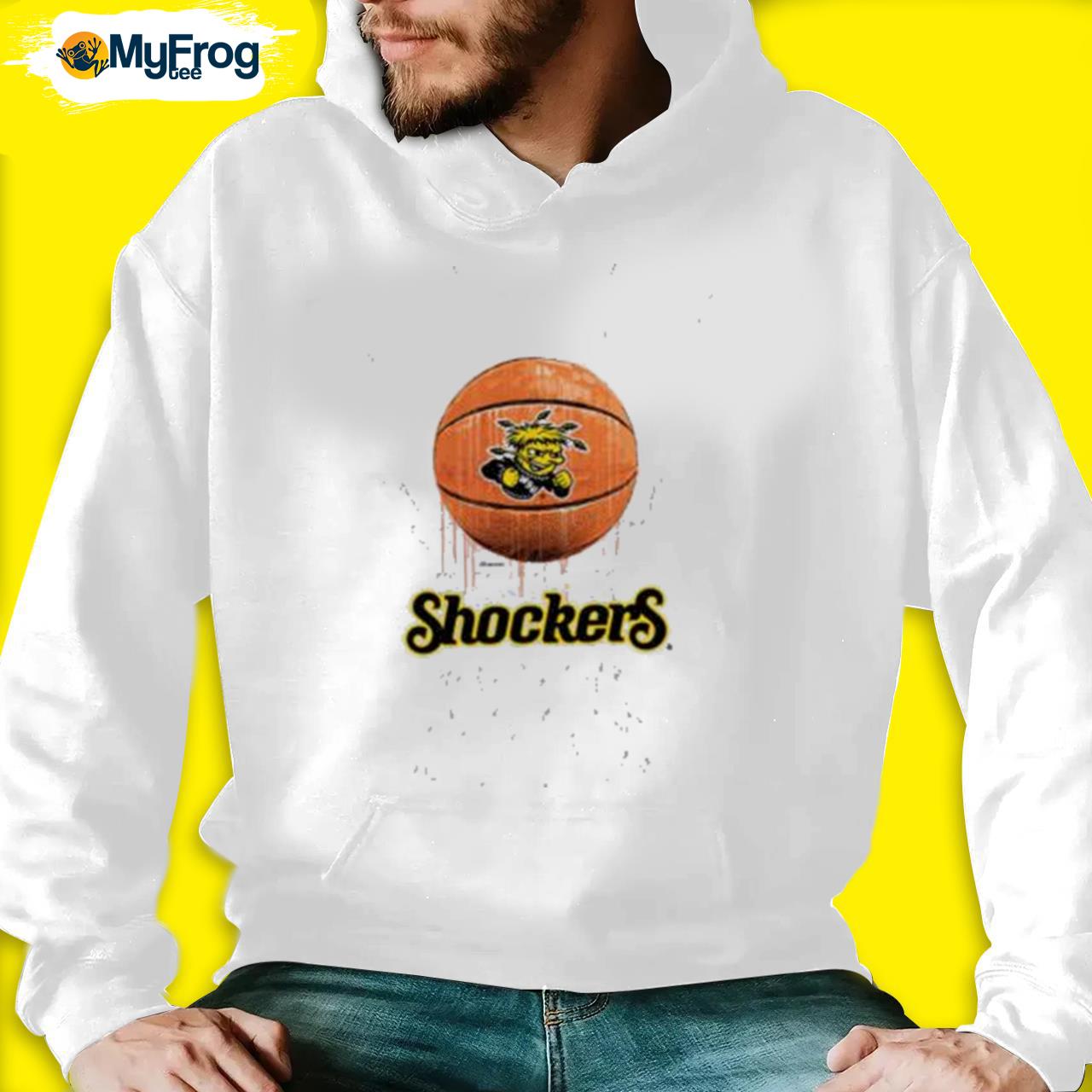 Wichita State Shockers SHOCKER Hand Sign Long Sleeve Shirt