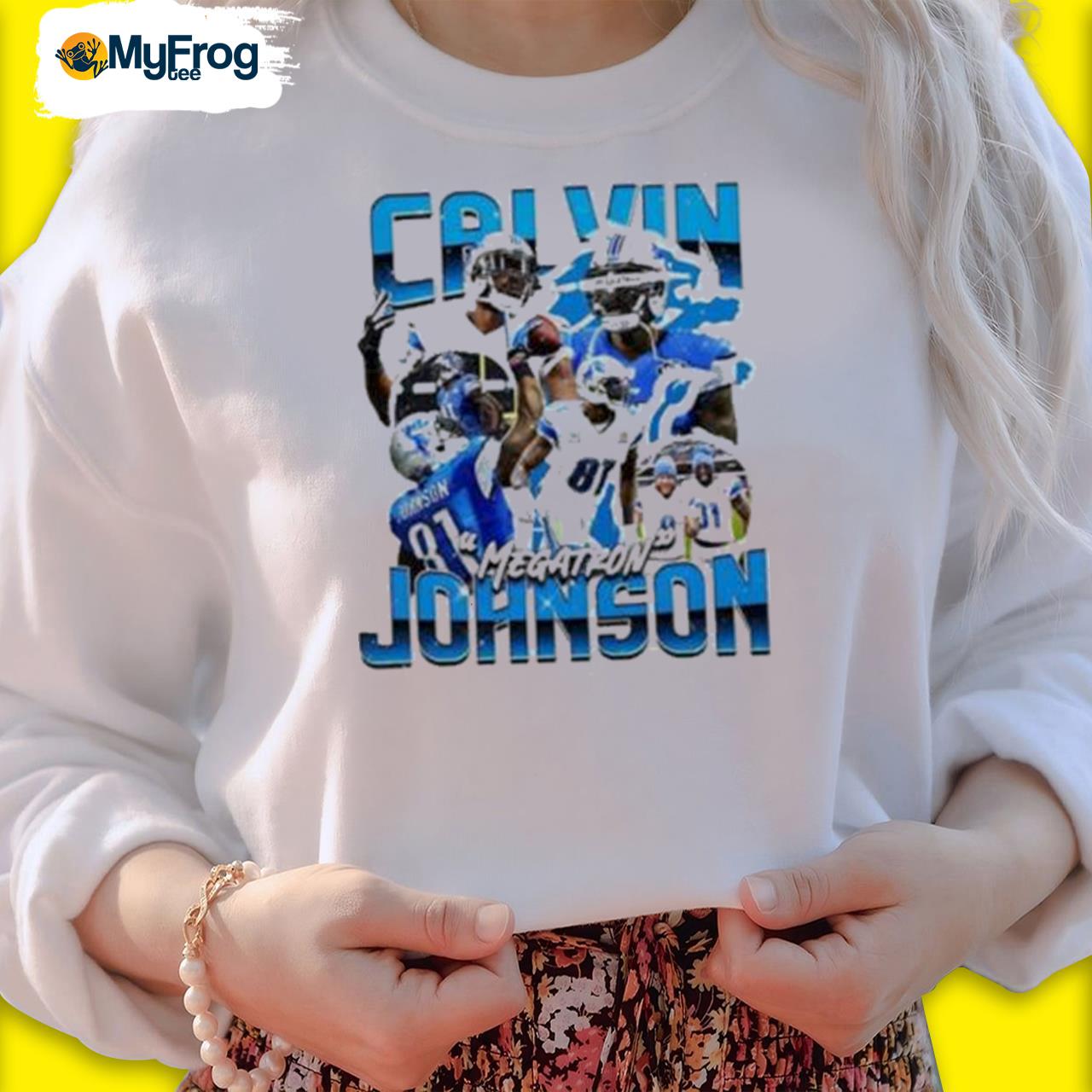 Calvin Johnson Graphic 2023 Megatron Long Sleeves T Shirt, hoodie, sweater,  long sleeve and tank top