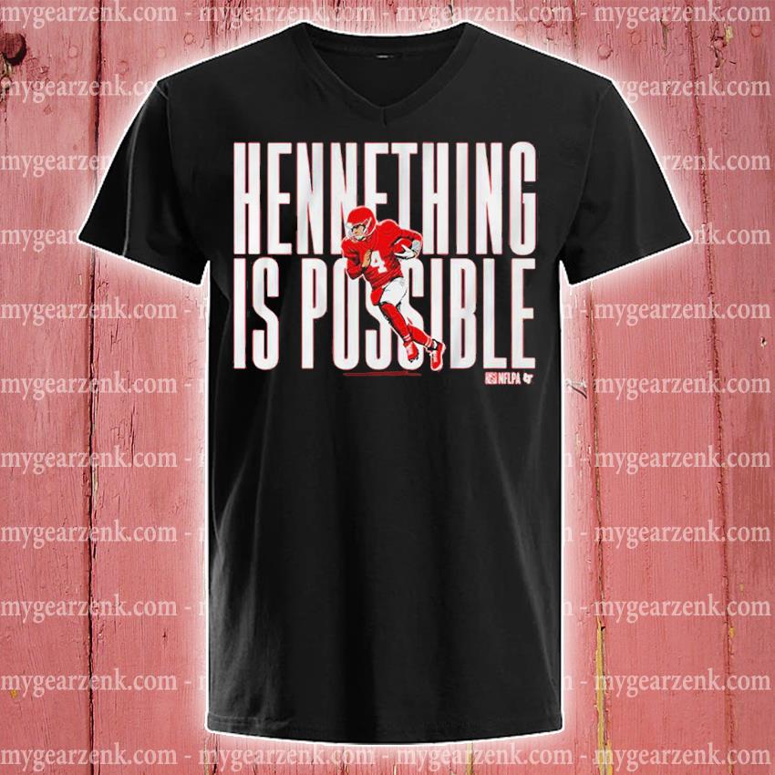 Top chad Henne hennething is possible 2023 NFLPA shirt, hoodie, sweater,  long sleeve and tank top