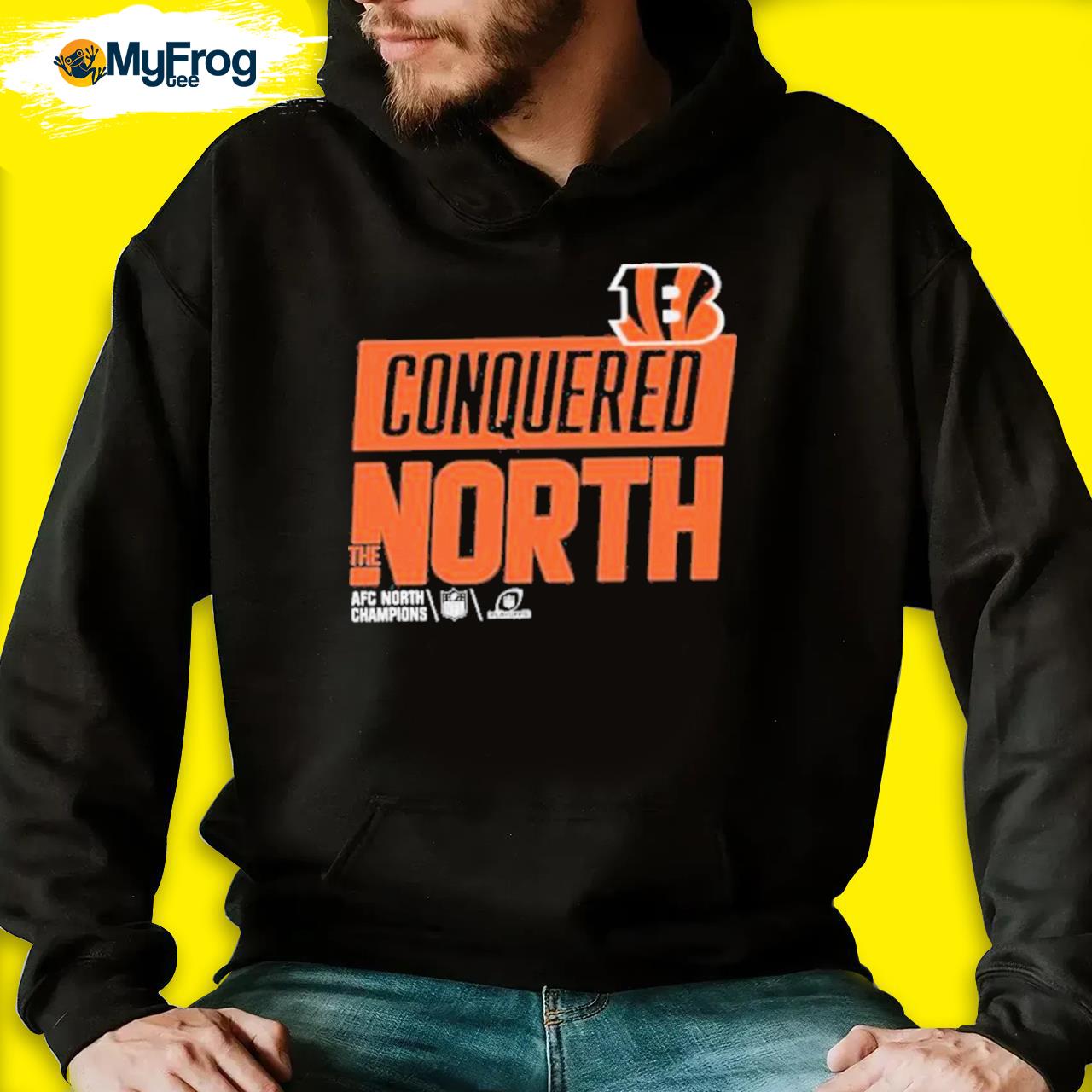 Best conquered the north AFC north champions bengals shirt, hoodie