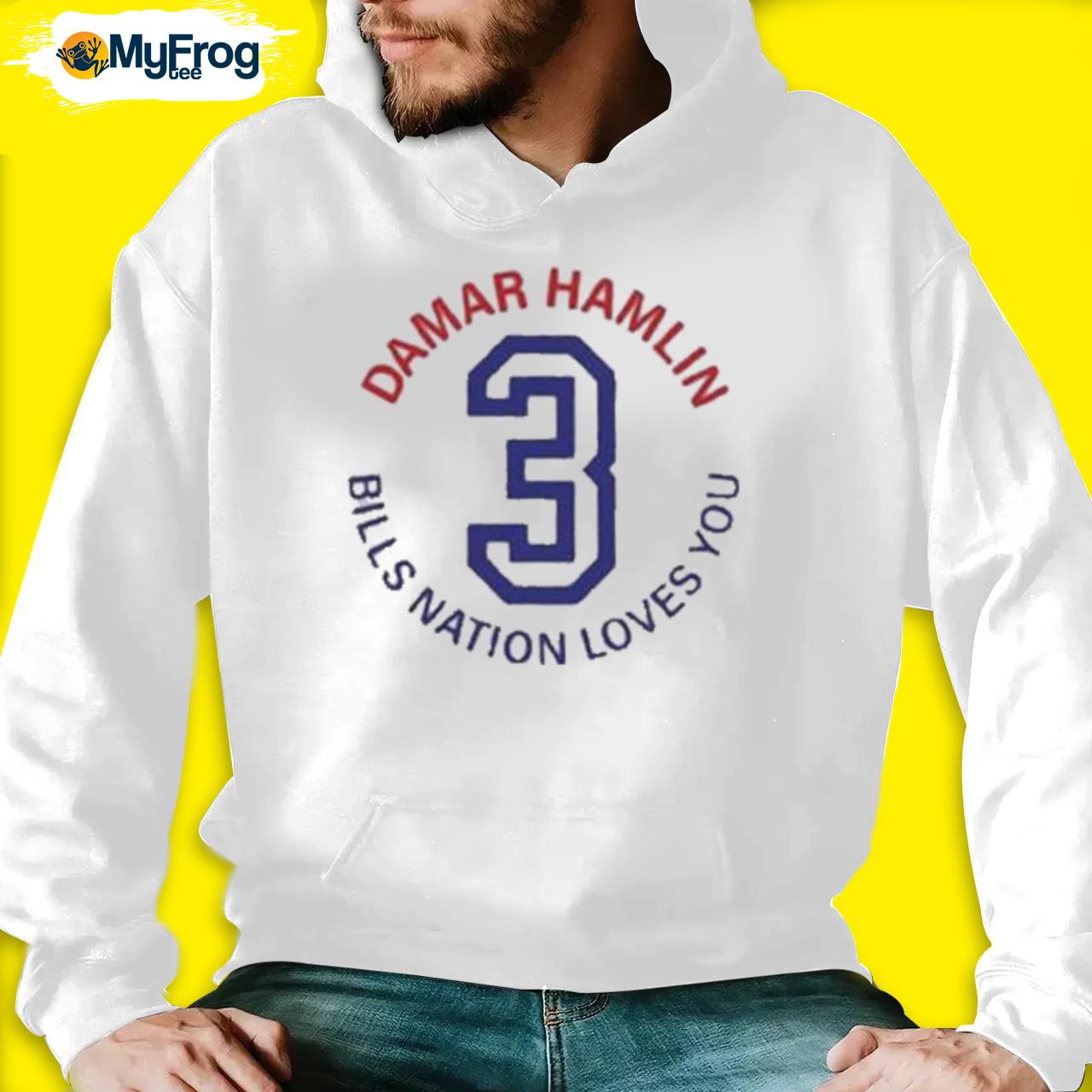 Love For 3 Damar Hamlin 2023 Shirt, hoodie, sweater, long sleeve