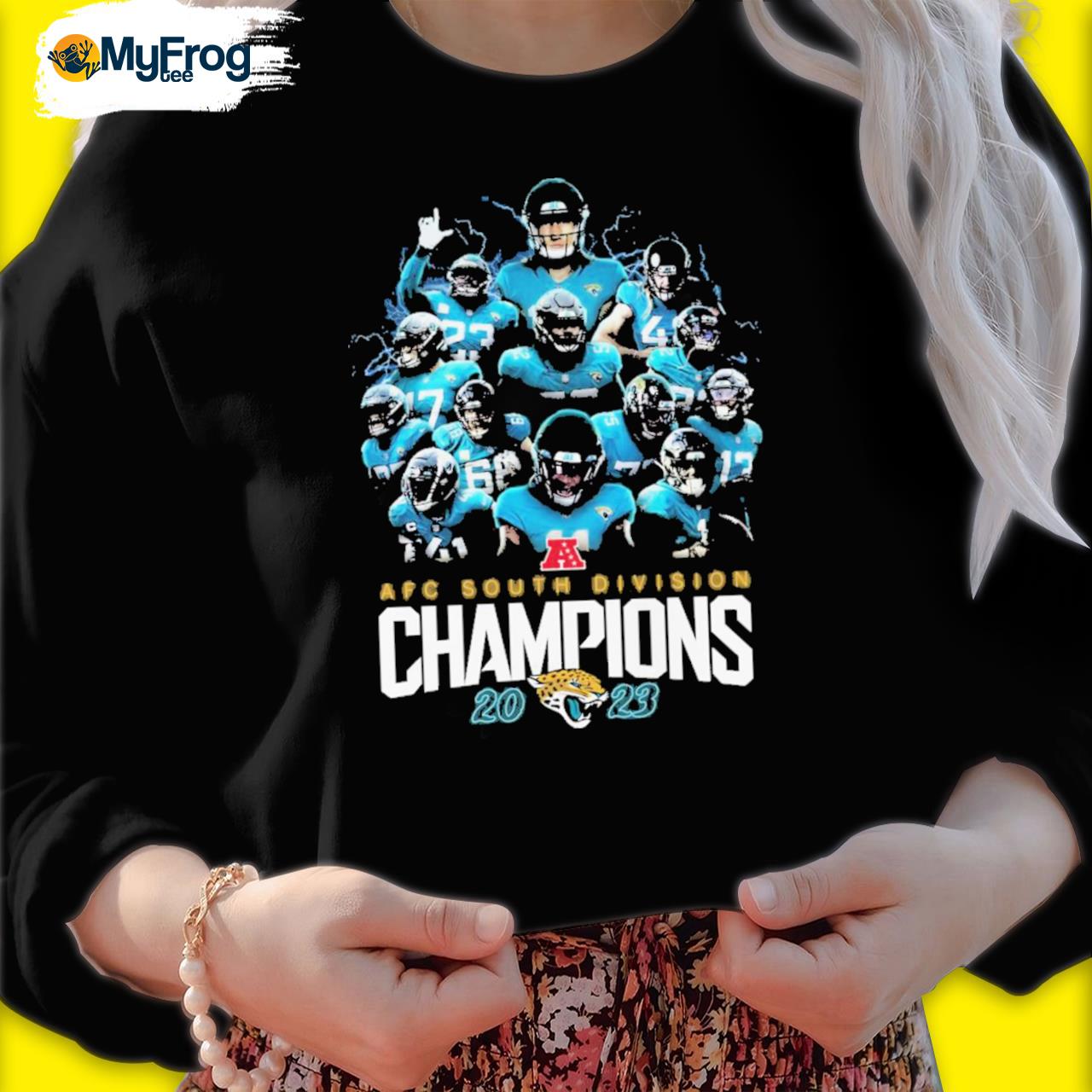 Jacksonville Jaguars 2023 AFC South Division Champions Shirt