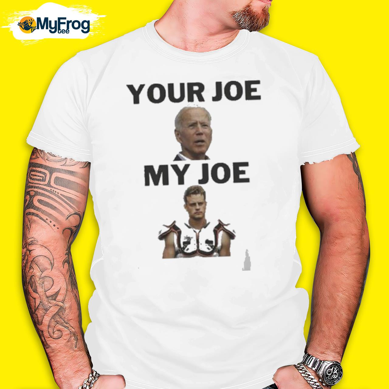 Joe Biden Your Joe, Joe Burrow My Joe shirt, hoodie, sweater and