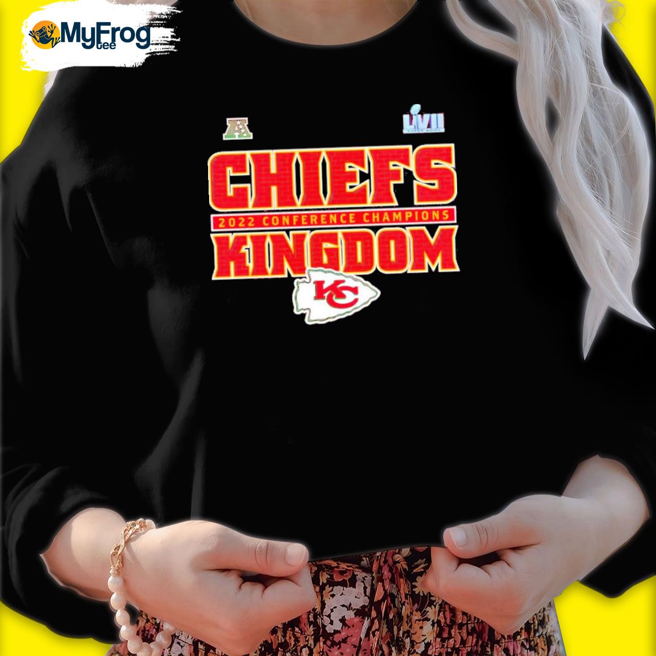 Chiefs Kingdom 2022 AFC Champions Kansas City Chiefs shirt t-shirt