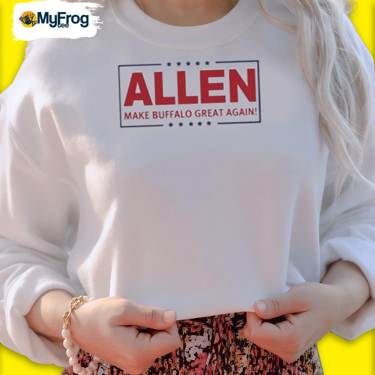 Top Make buffalo great again allen mbga josh allen shirt, hoodie