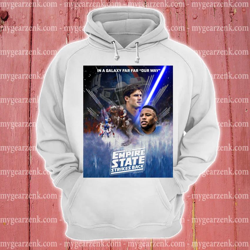 New York Giants Star Wars Empire Football Hoodie Sweatshirt