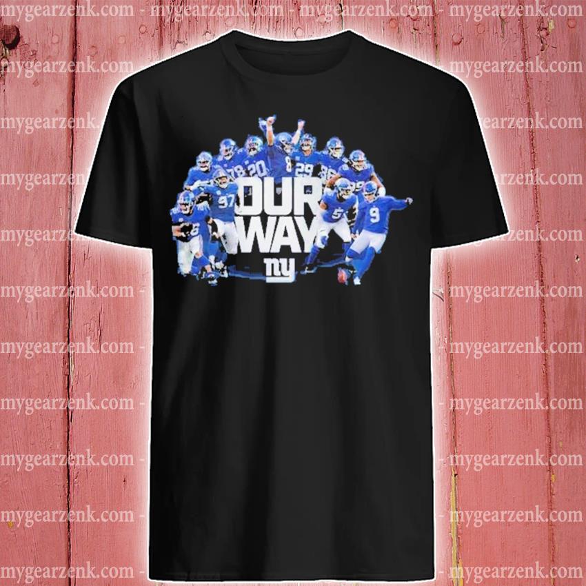 New york giants team our way player 2023 shirt, hoodie, sweater