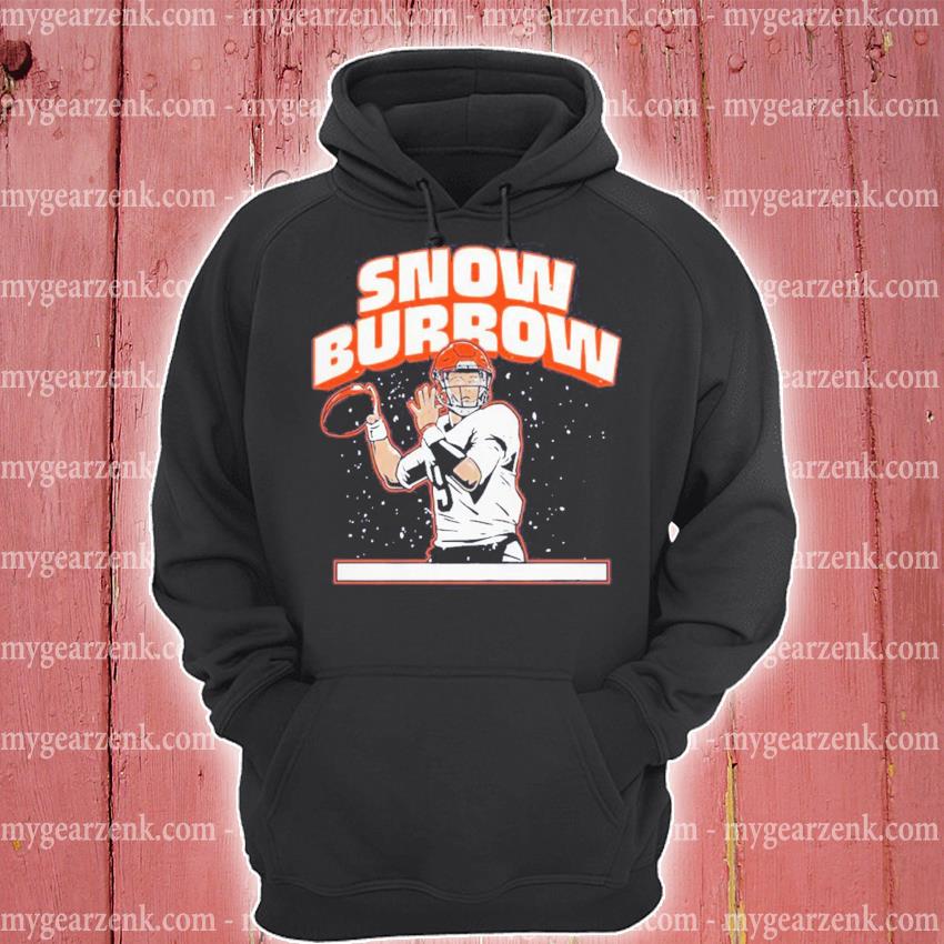 Joe Burrow Snow Burrow Cincinnati Football Shirt, hoodie, sweater, long  sleeve and tank top