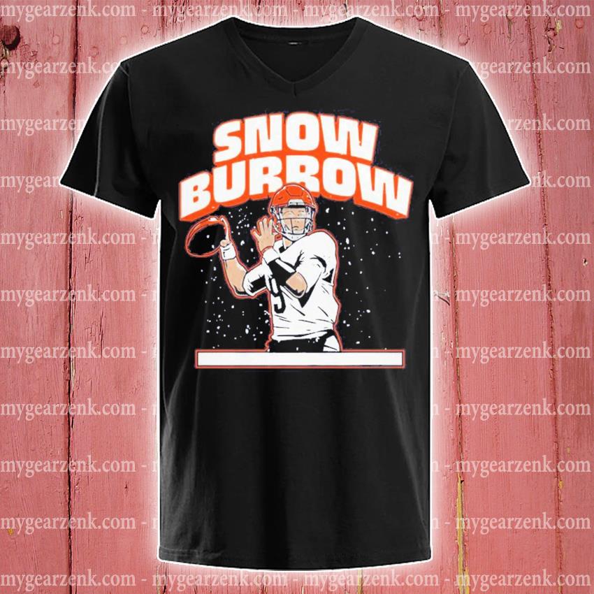 Cincy Shirts Merch Joe Burrow Run Hubbard Run T-Shirt - Snowshirt