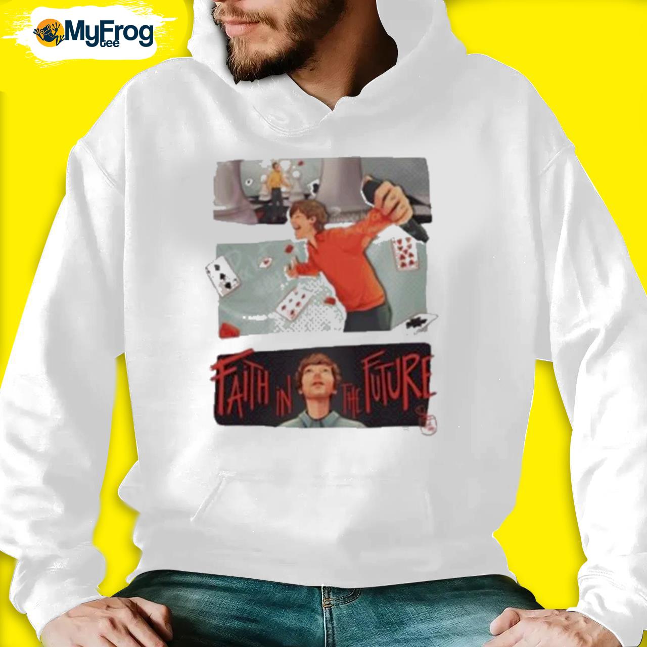 Pocket Polly Design Louis Tomlinson Faith Comic t shirt hoodie