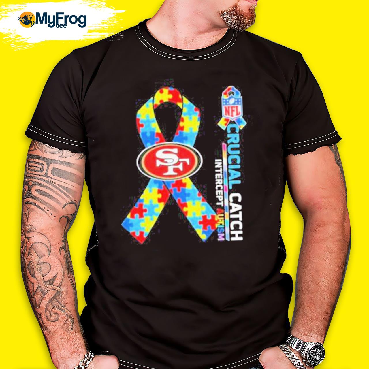 San Francisco 49ers Hand Autism 2023 Shirt