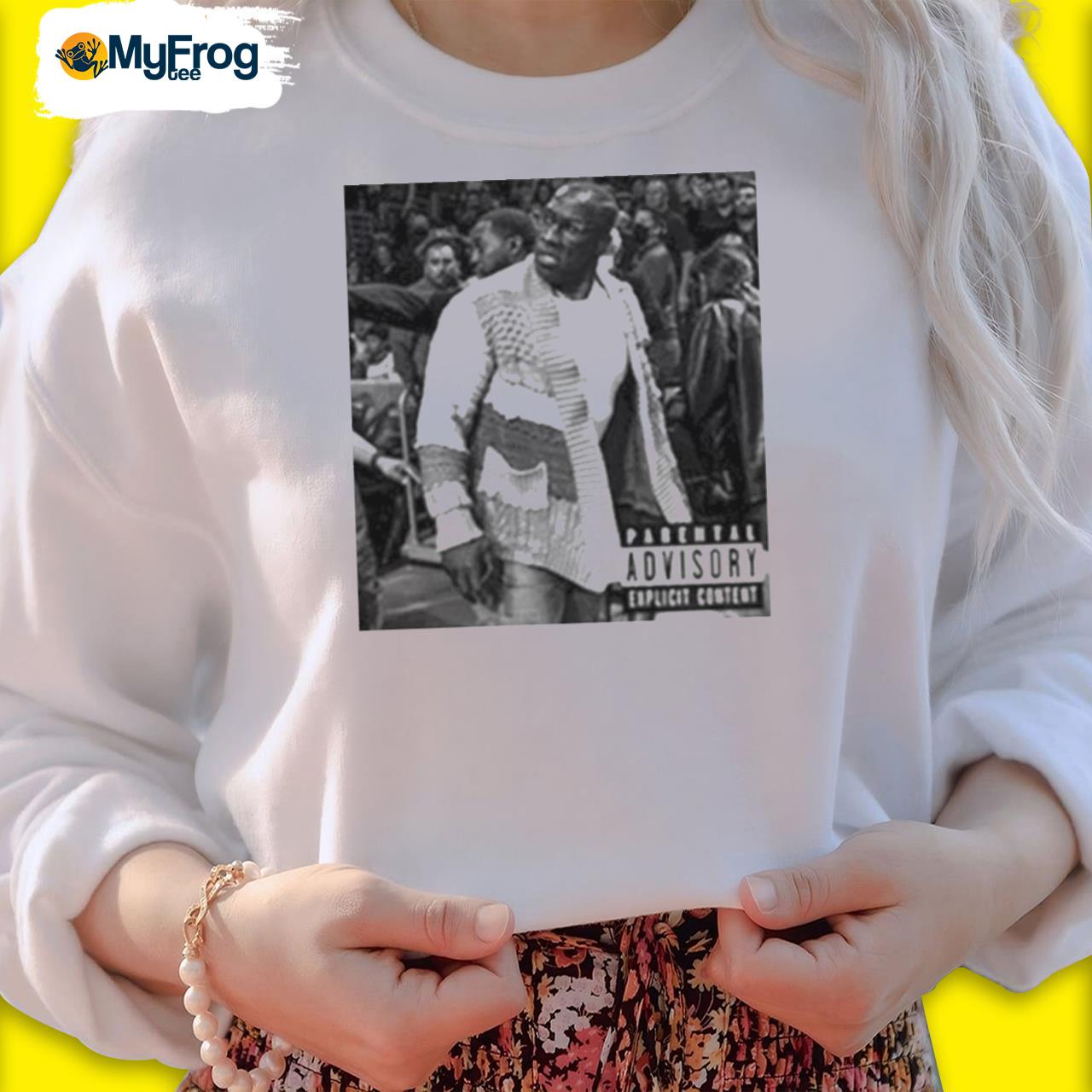 Shannon Sharpe parental advisory photo shirt, hoodie, sweater, long sleeve  and tank top