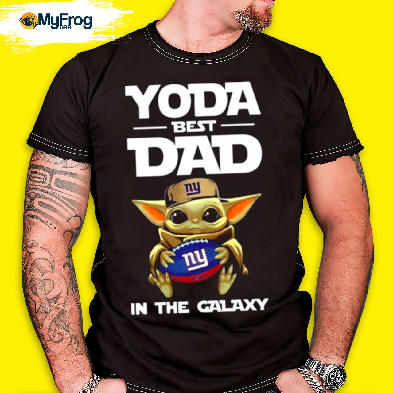 Yoda Best Dad In The Galaxy New York Giants Football NFL Shirt, hoodie,  sweater and long sleeve