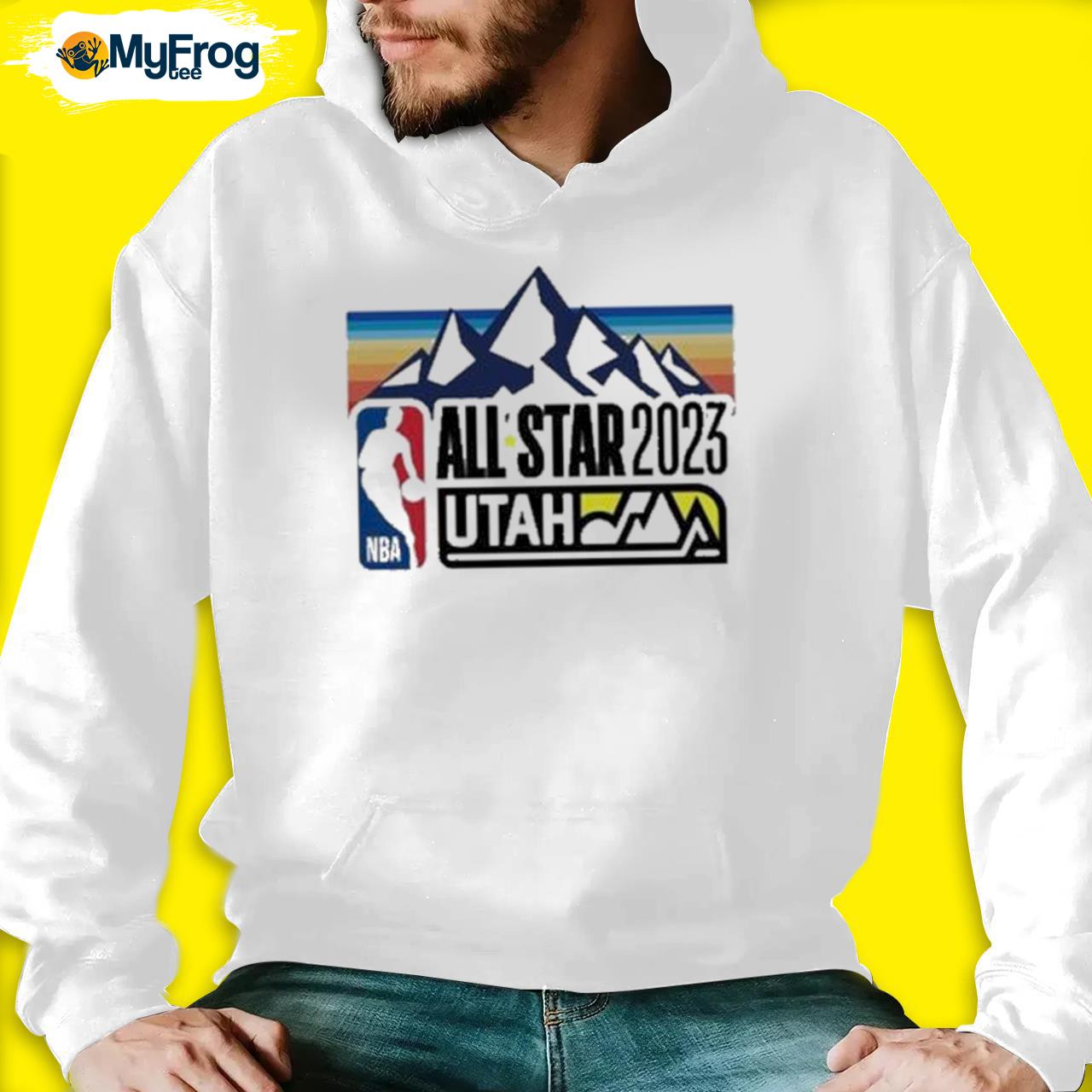 2023 Nba All-Star Game Chenille Fleece Long Sleeve T Shirt - Tiotee