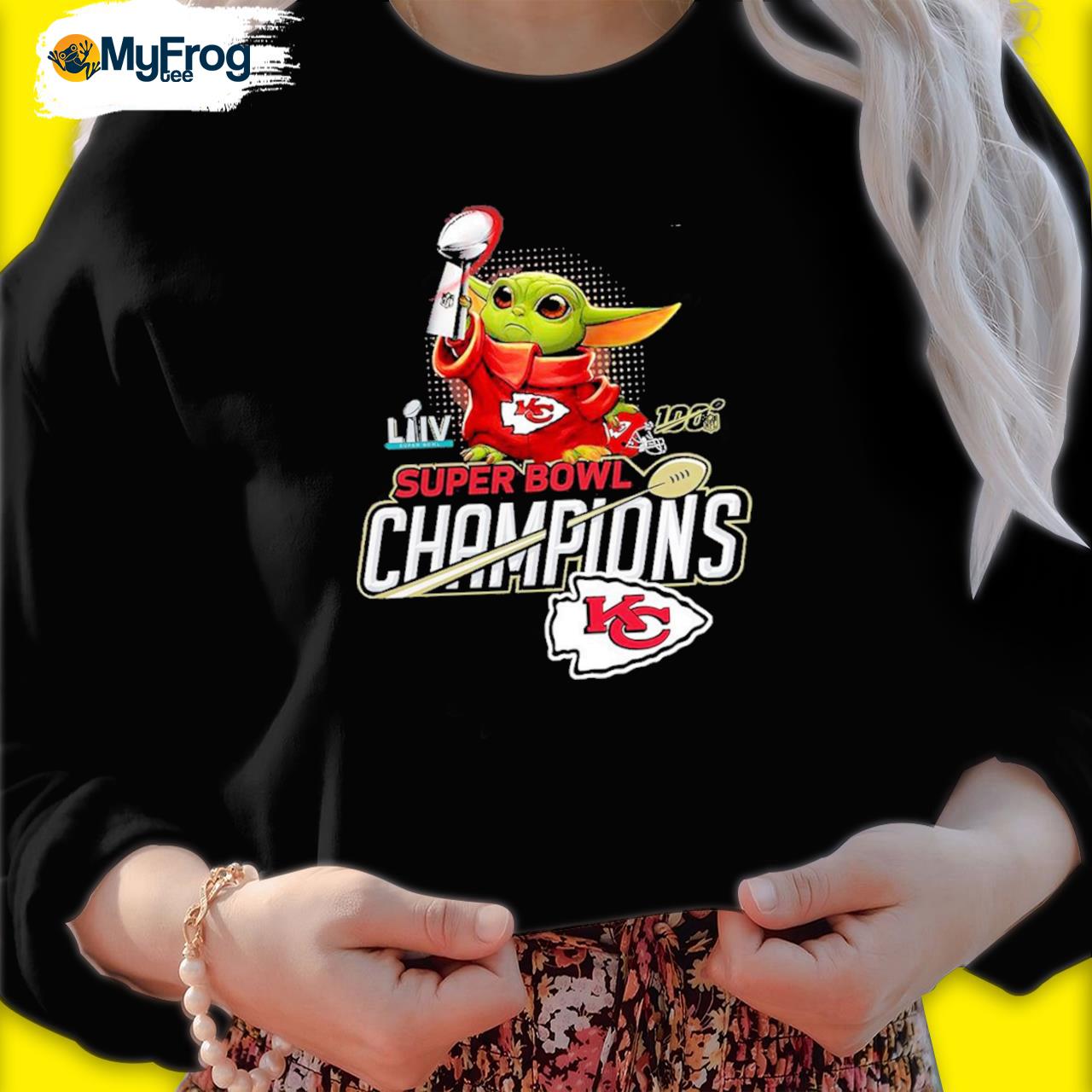 Baby Yoda Champion Kansas City Chiefs shirt, hoodie, sweater