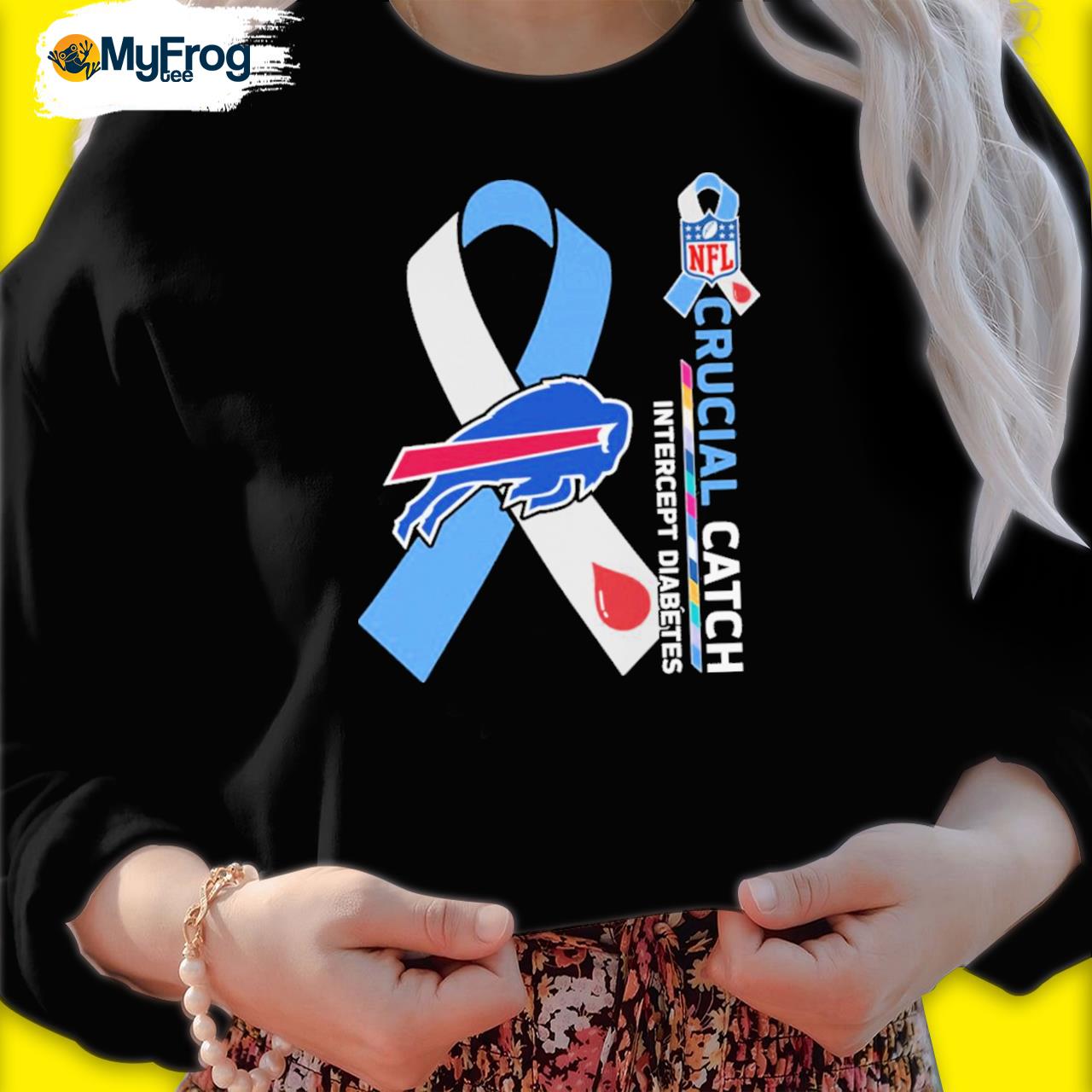 Buffalo Bills Crucial Catch Intercept Cancer Fight Like A Bills shirt,  hoodie, sweater, long sleeve and tank top