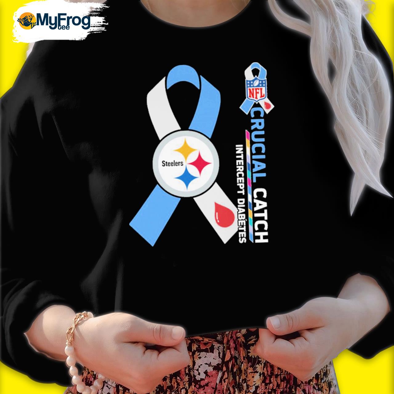 Breast Cancer Pittsburgh Steelers Crucial Catch intercept diabetes