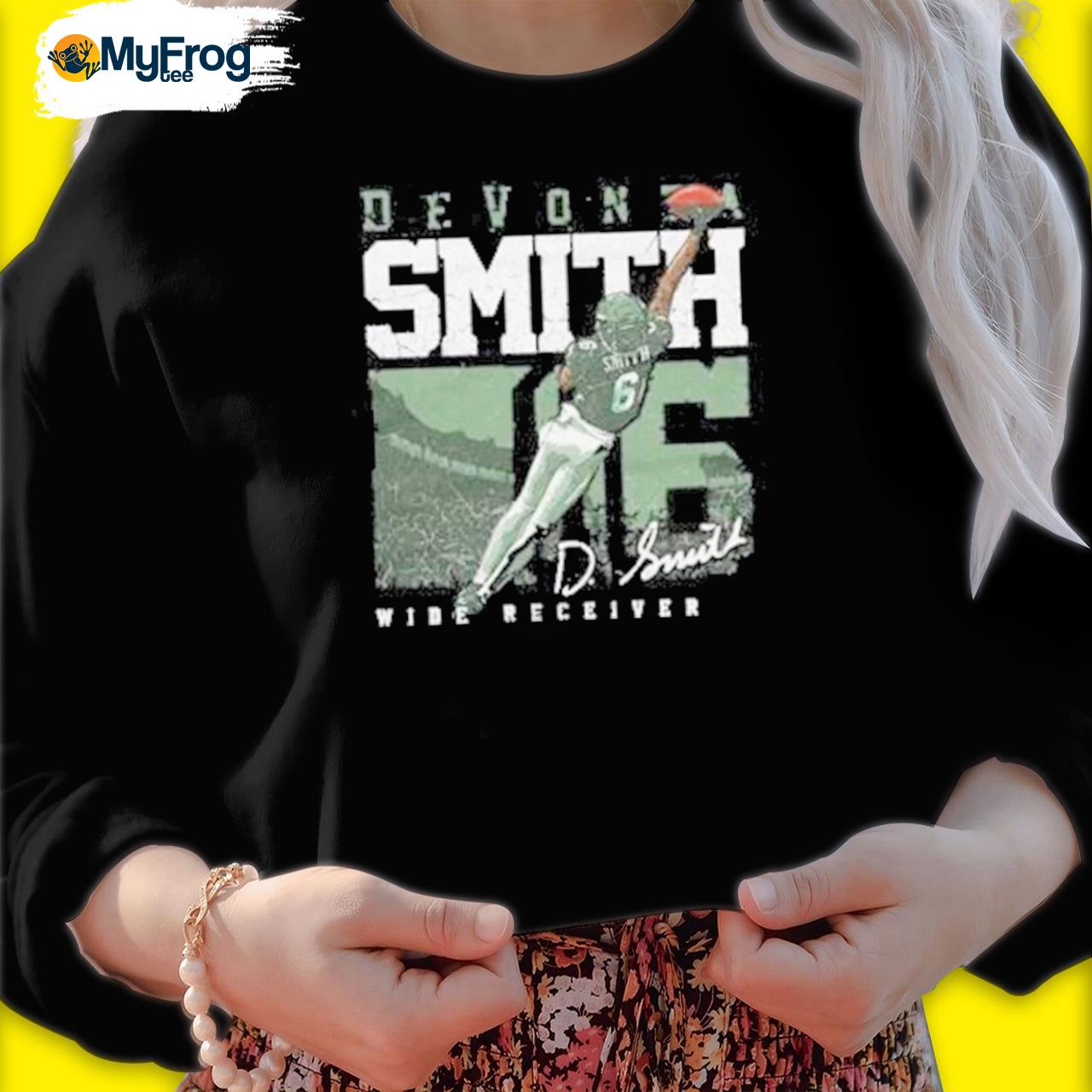 Devonta Smith 06 Player Philadelphia Eagles Vintage T Shirt - Bring Your  Ideas, Thoughts And Imaginations Into Reality Today