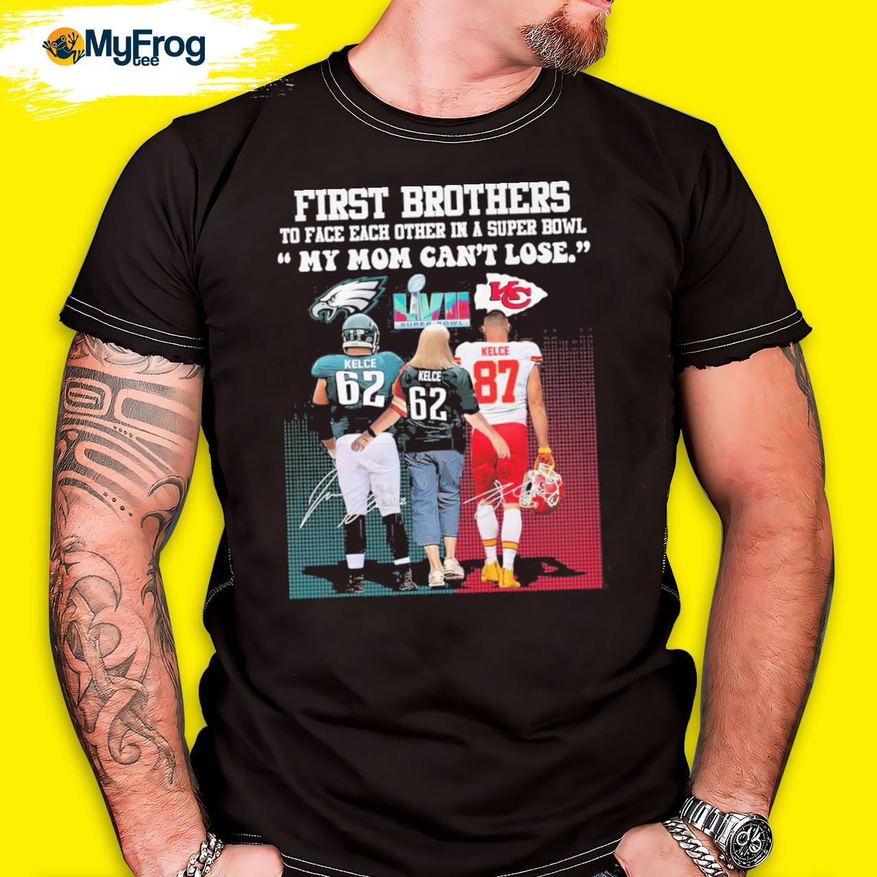 Kelce Bowl First Brothers T-Shirt