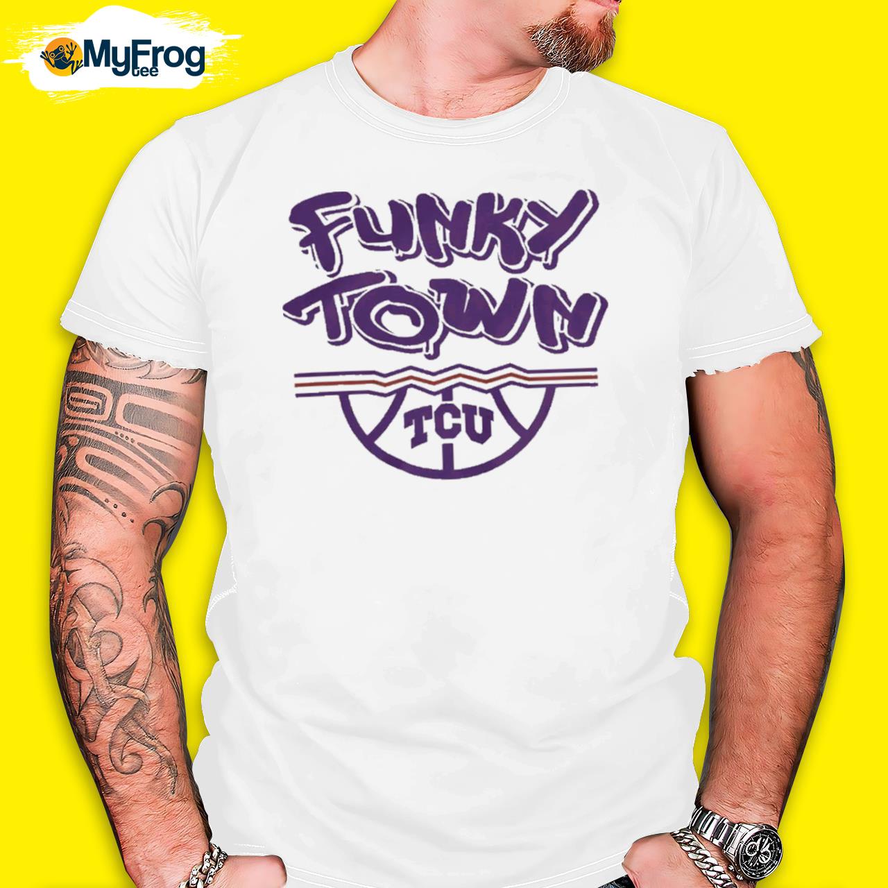 Funky Town Tcu Frog Army Shirt