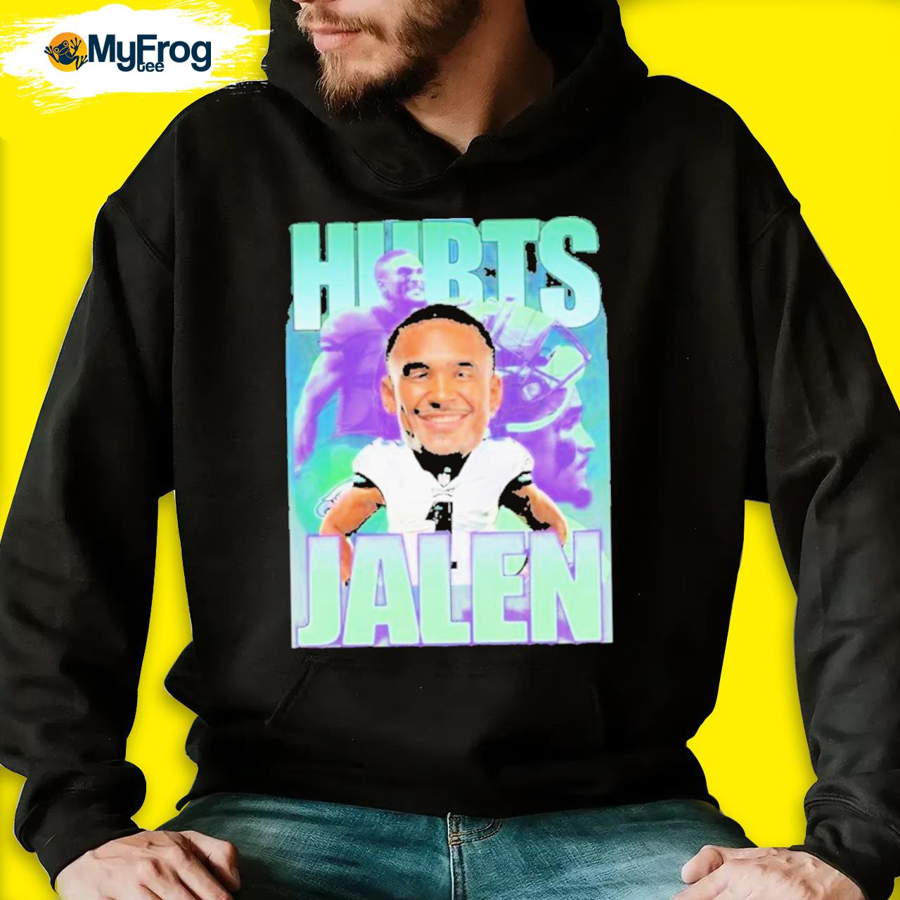 Philadelphia eagles jalen hurts graphic T-shirts, hoodie, sweater, long  sleeve and tank top