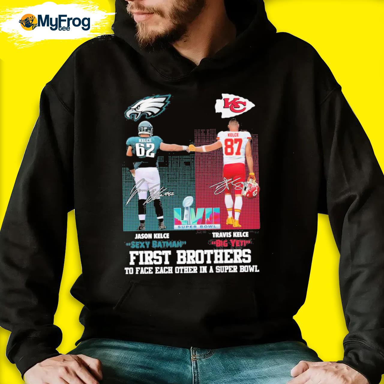 Buy The Kelce Bowl Travis Kelce Jason Kelce Big Yeti Sexy Batman